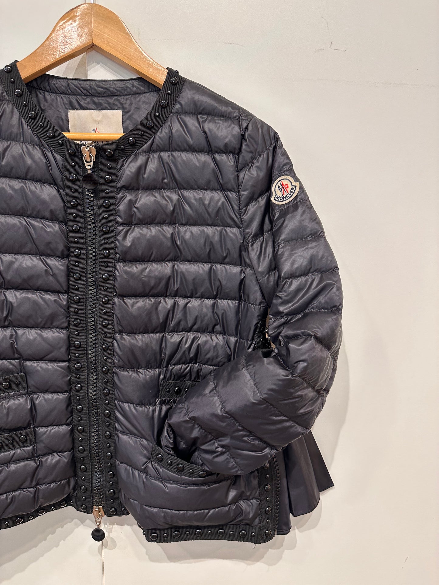 Moncler nero mezzo peso