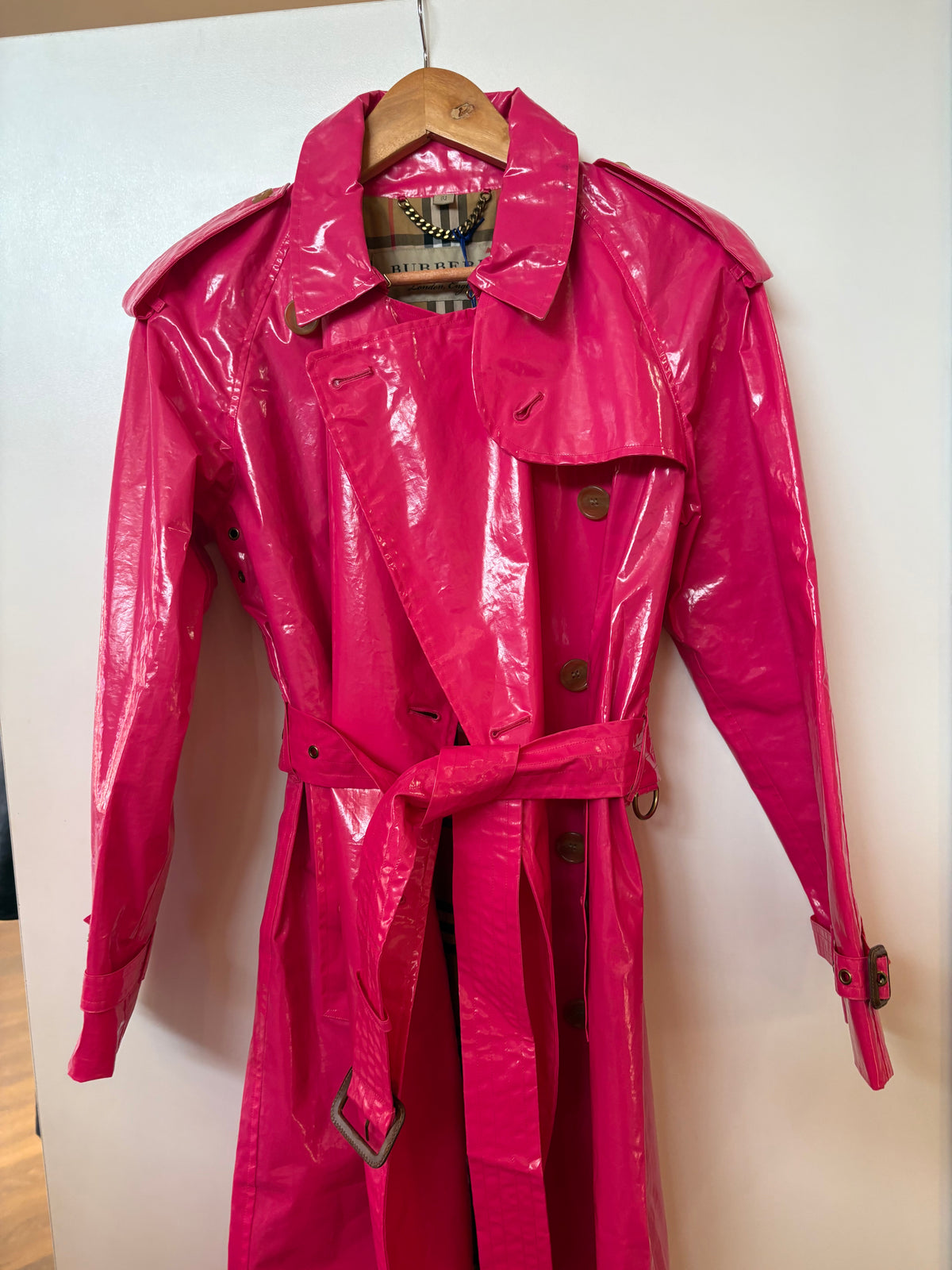 Burberry The EastheathCoated Cotton Trench Coat. Nuovo