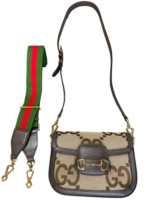 Gucci Horsebit 1955 Jumbo GG nuova