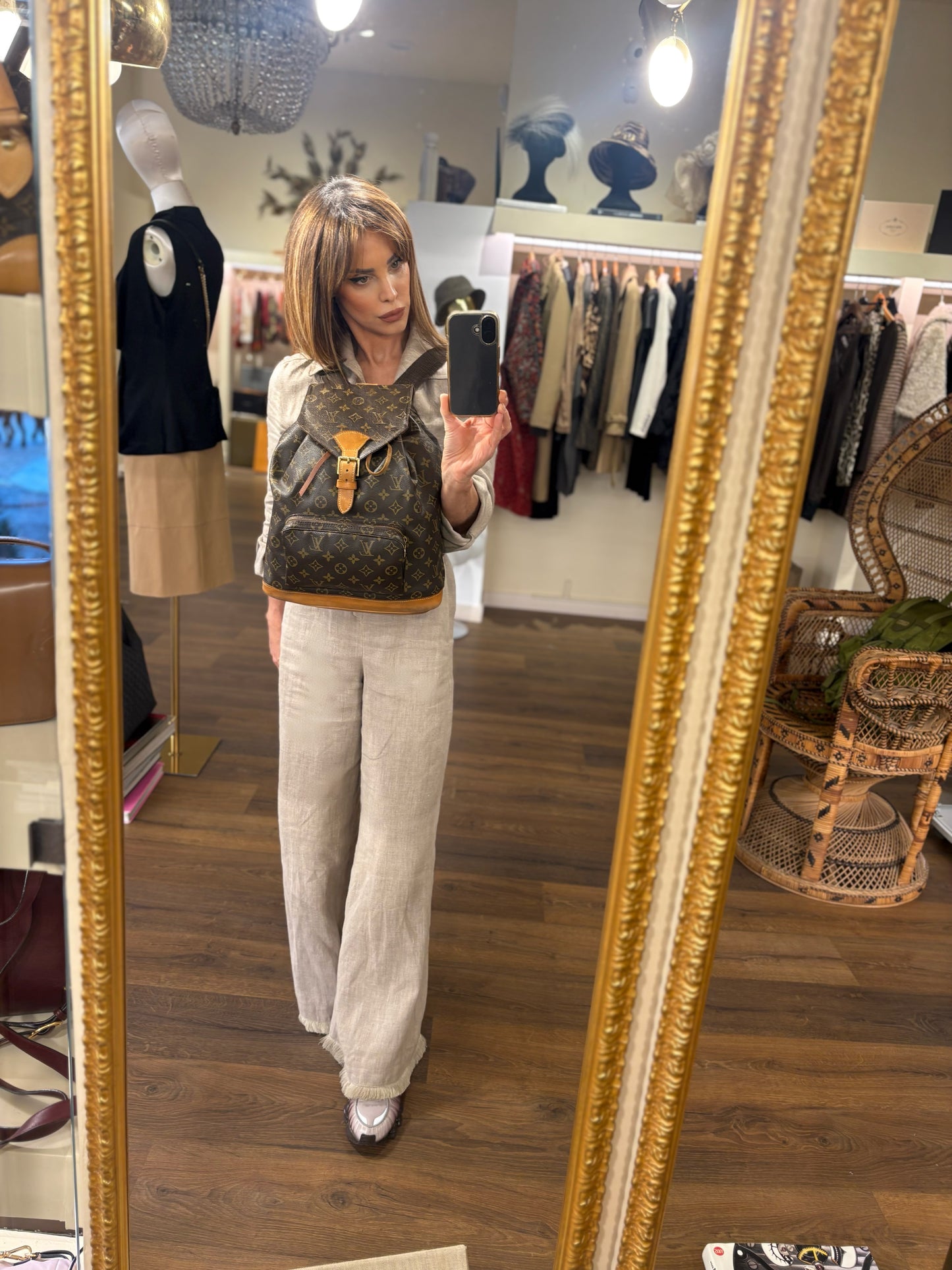 Louis Vuitton zaino Montsouris