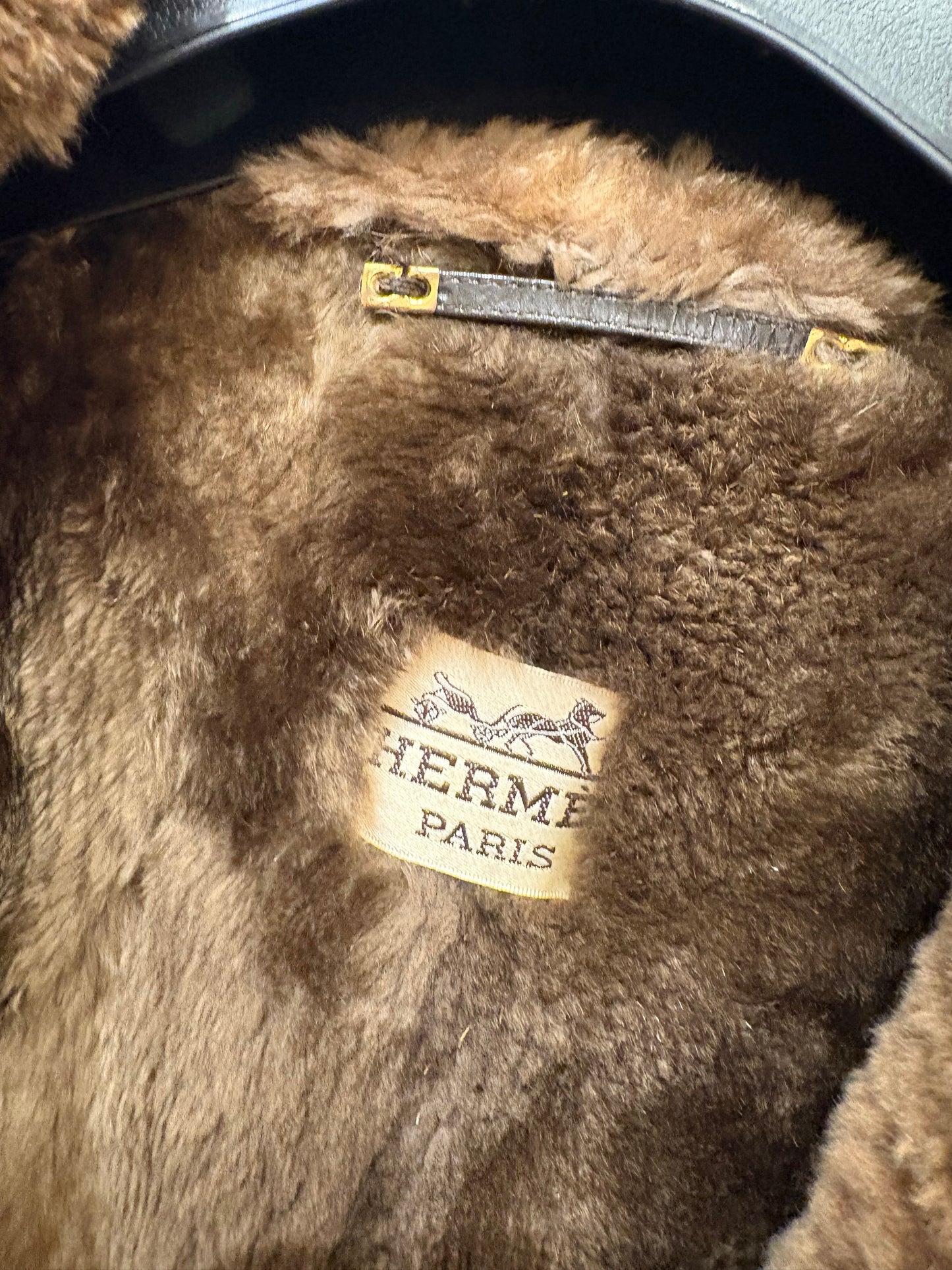 Hermès Fur Trench Coat