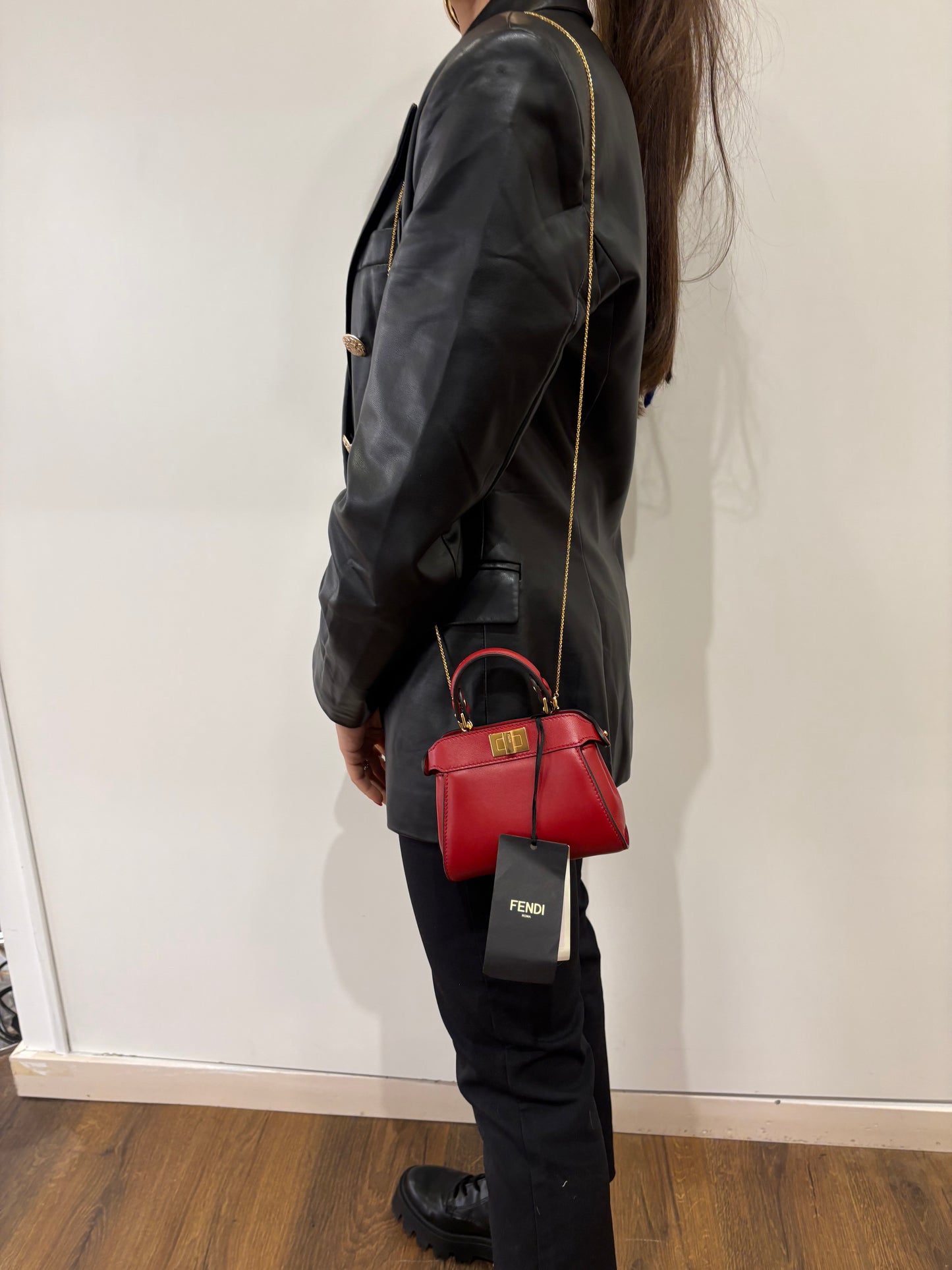 Fendi Nano Peekaboo nuova