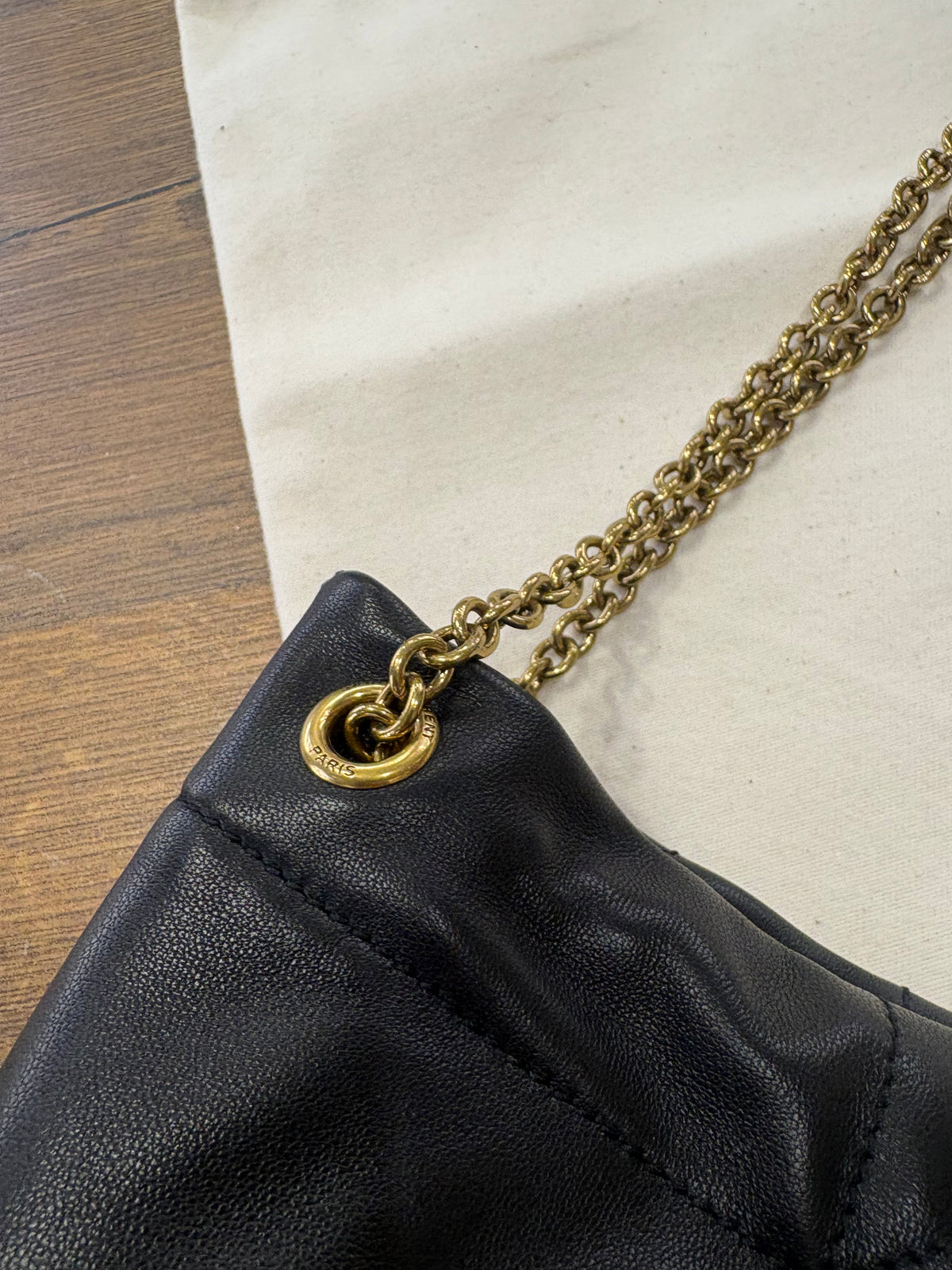Saint Laurent Jamie Pochon in Nappa Trapuntata con Pochette Nuova Collezione . Nuova