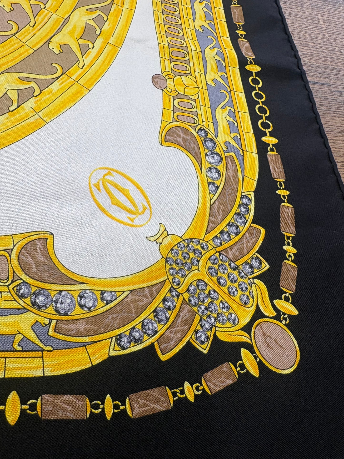 Cartier foulard in seta 90x90