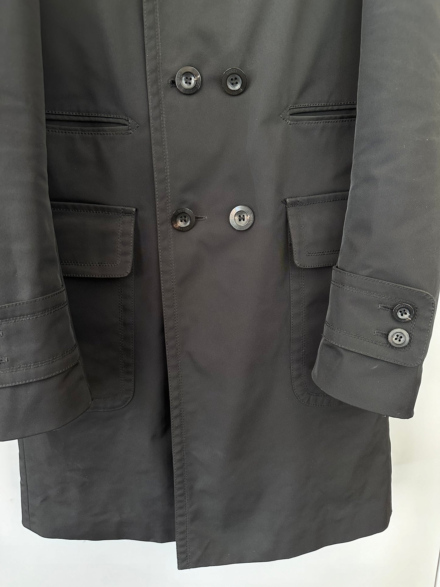 Gucci trench tecnico uomo 46/48