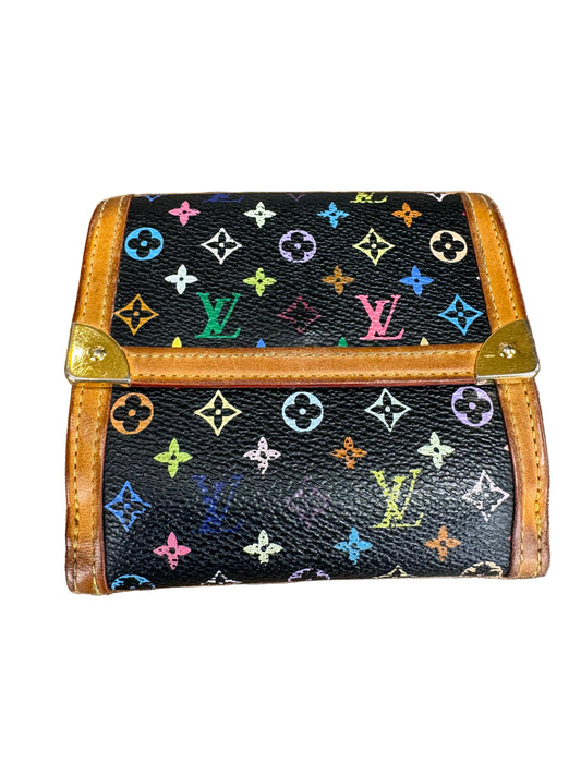 Louis Vuitton portafoglio Eugenie in tela multicolor