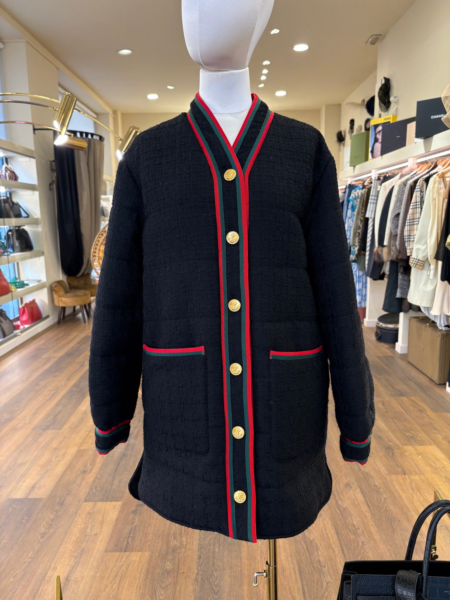 Gucci cappotto imbottito oversize