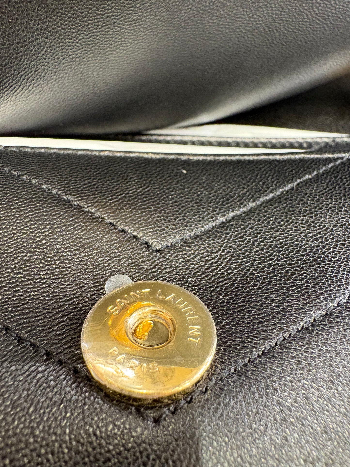 Saint Laurent Niki media in pelle