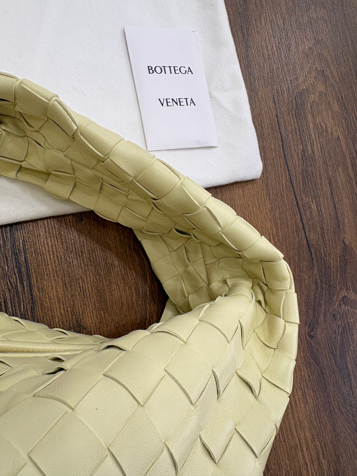 Bottega Veneta Jodie piccola con nodo e motivo intreccio teen