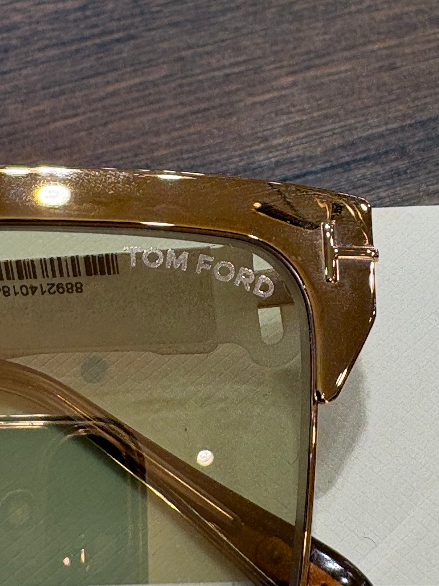 Tom Ford occhiali da sole special Edition gold plated