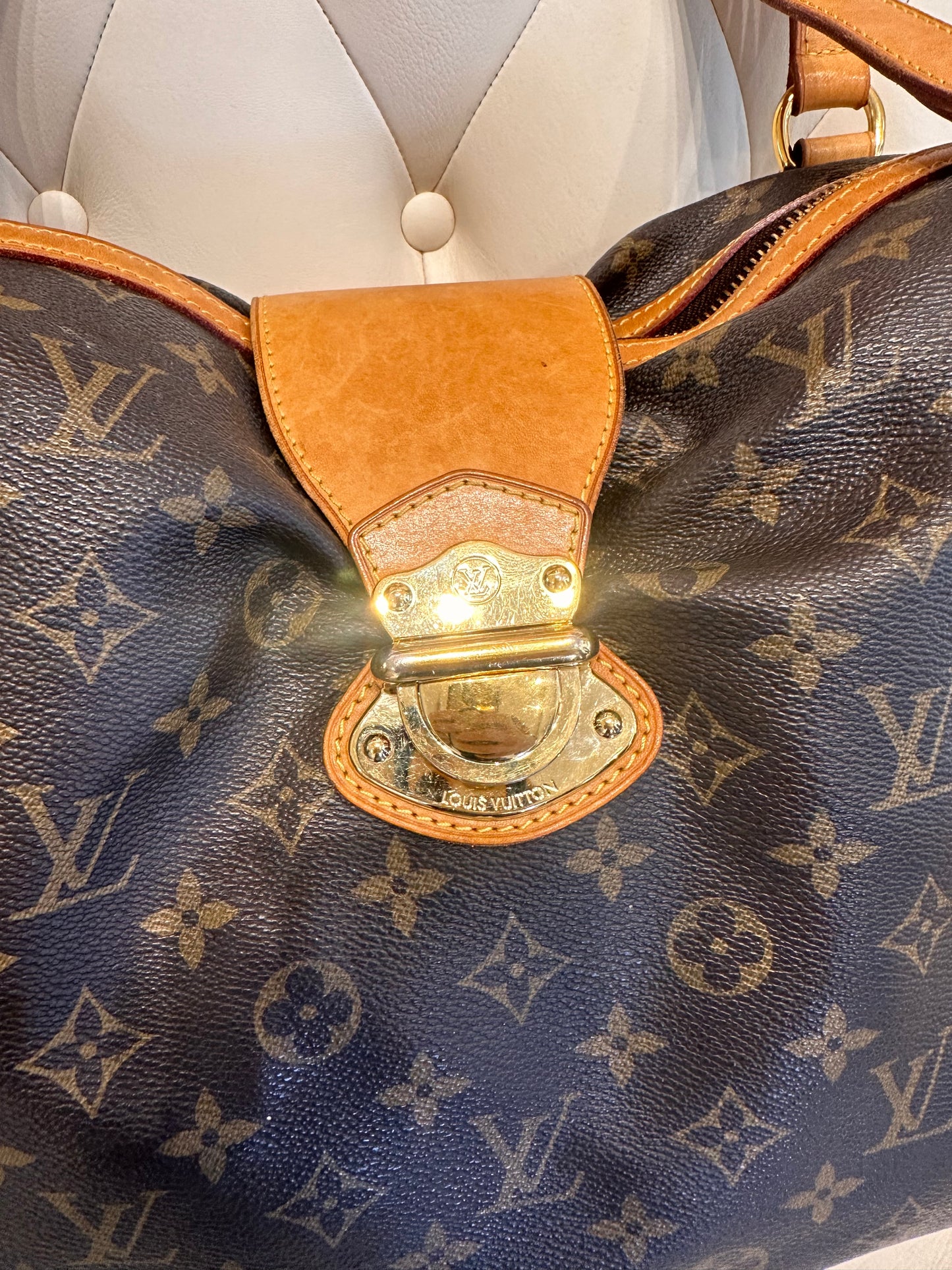 Louis Vuitton Stresa GM borsa monogram e pelle