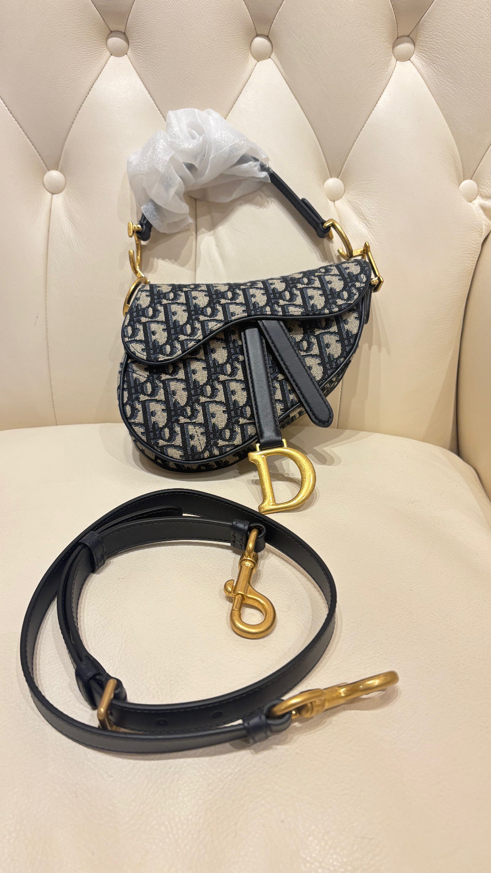 Dior borsa mini a tracolla Saddle