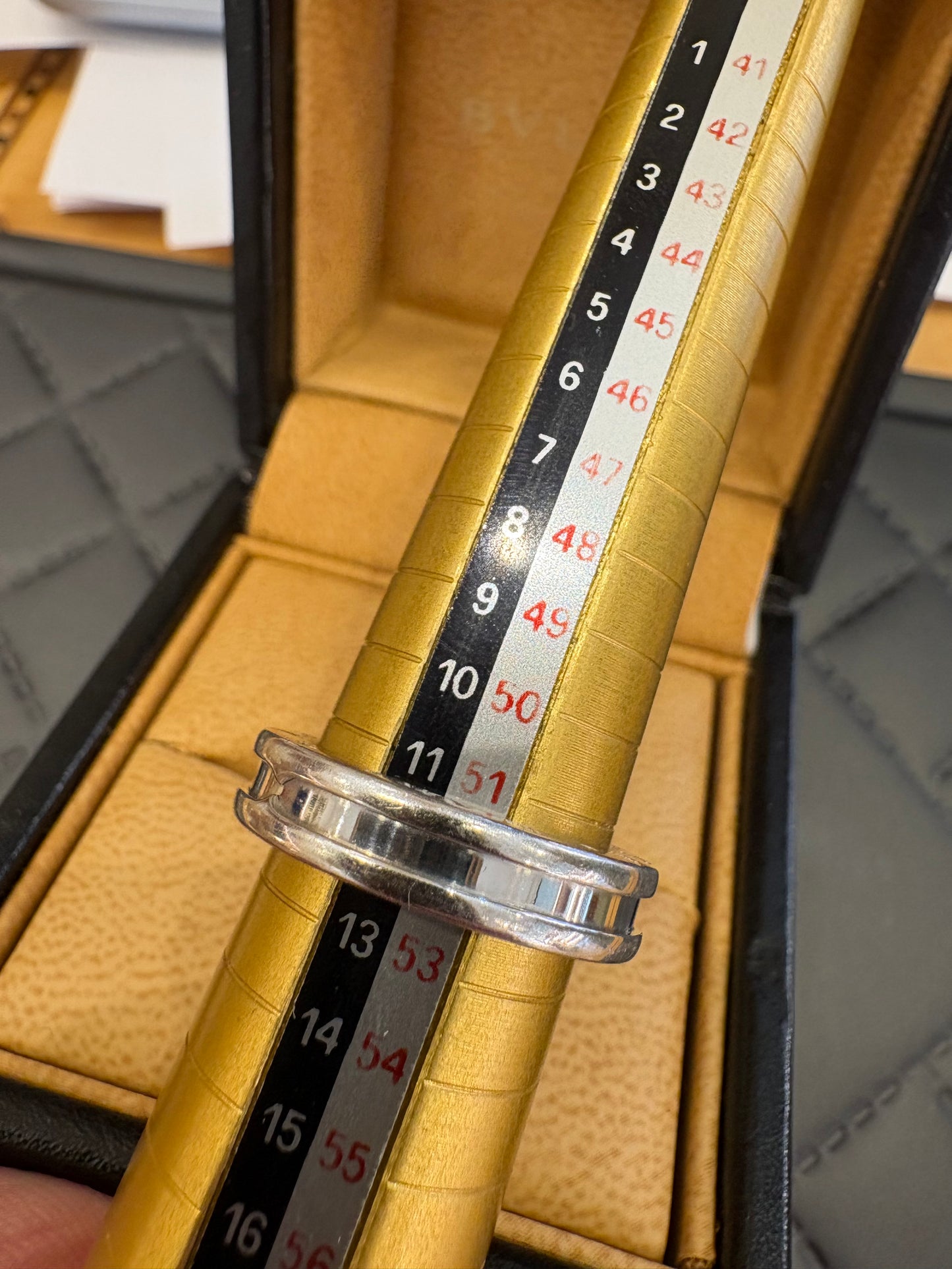 Bvlgari anello B zero 1 ( 1 fascia)