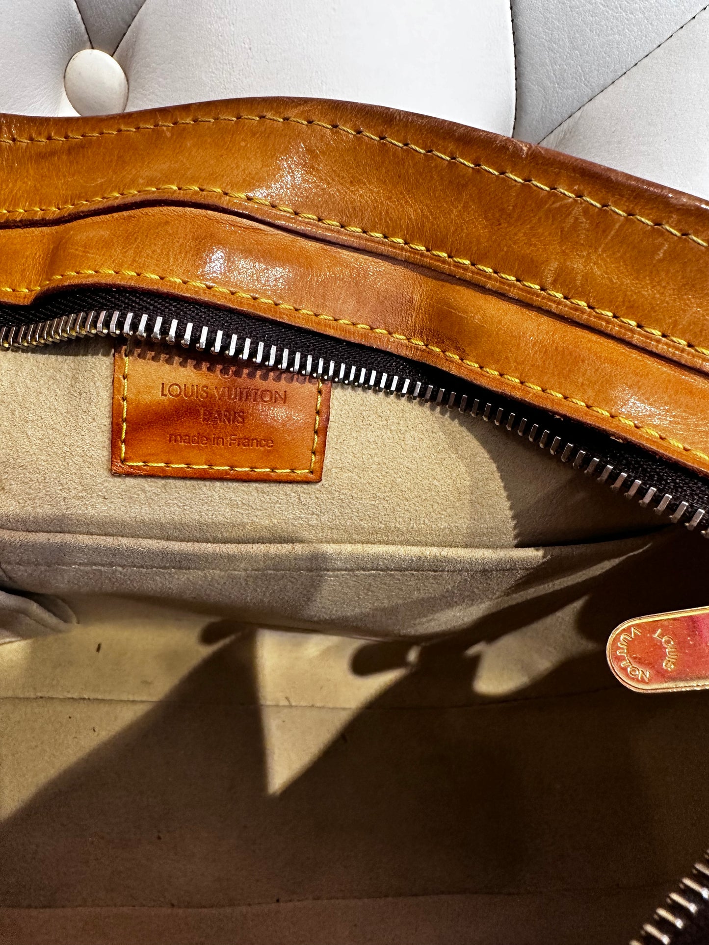 Louis Vuitton Hudson borsa a tracolla in tela monogram e pelle