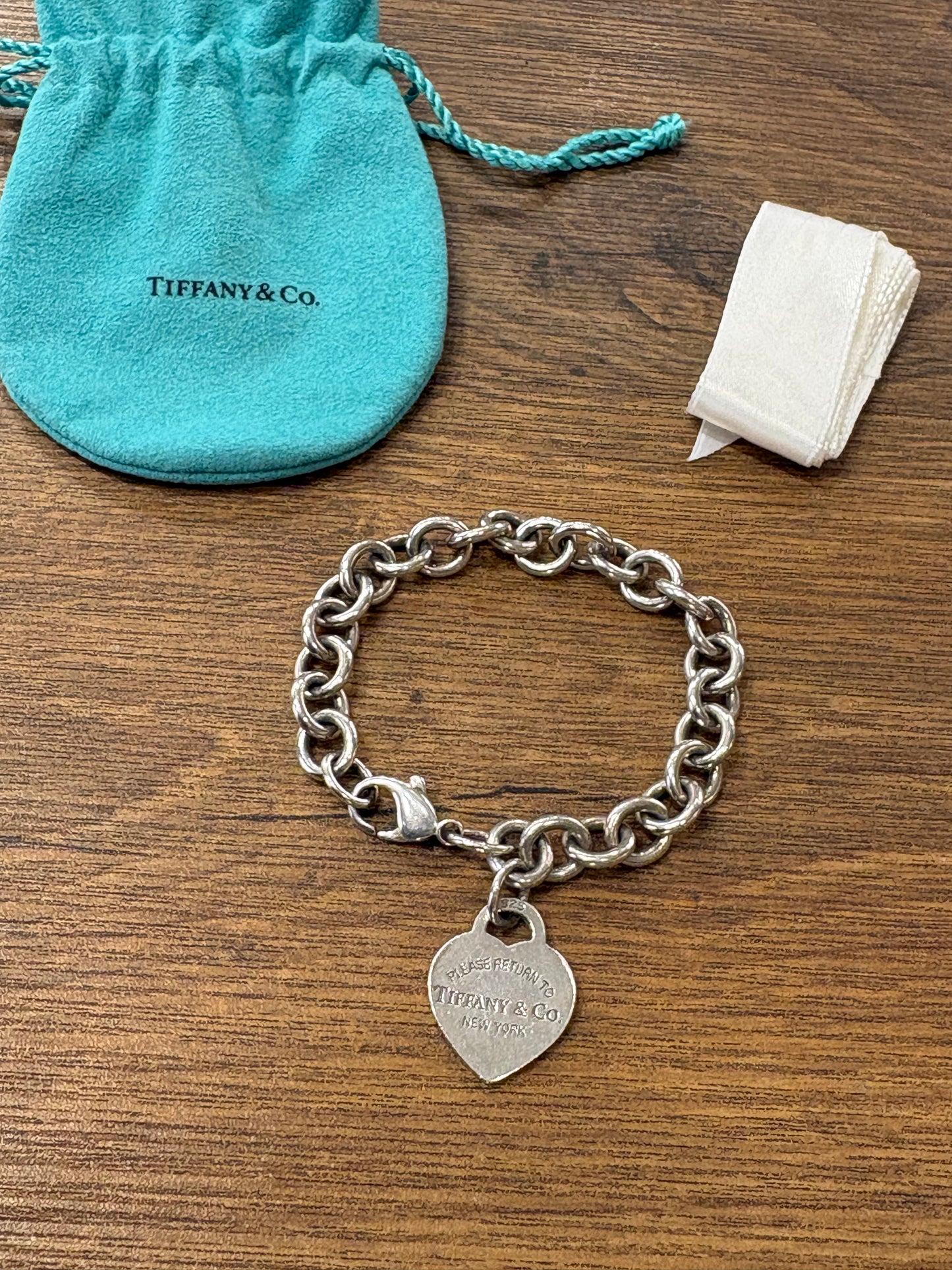 Tiffany &Co. Return to Tiffany Heart Tag in argento sterling