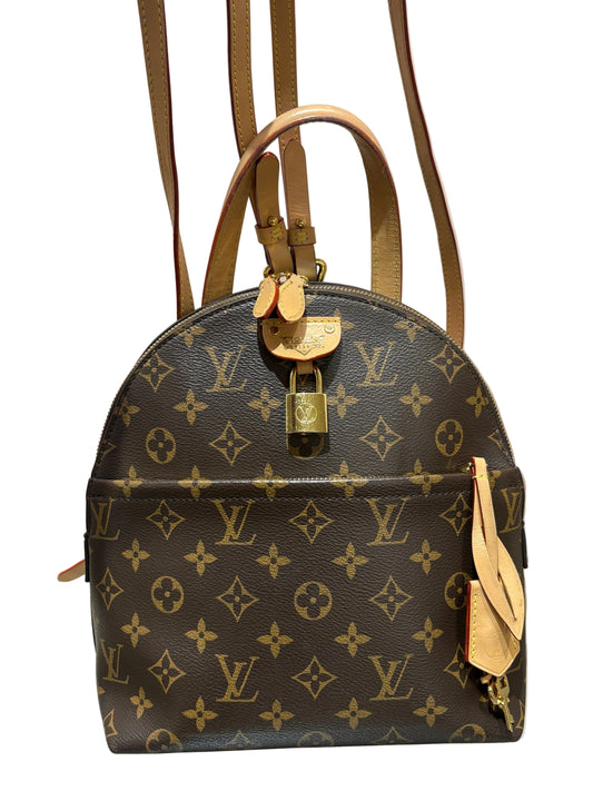 Louis Vuitton Moon Backpack in tela Monogram e pelle