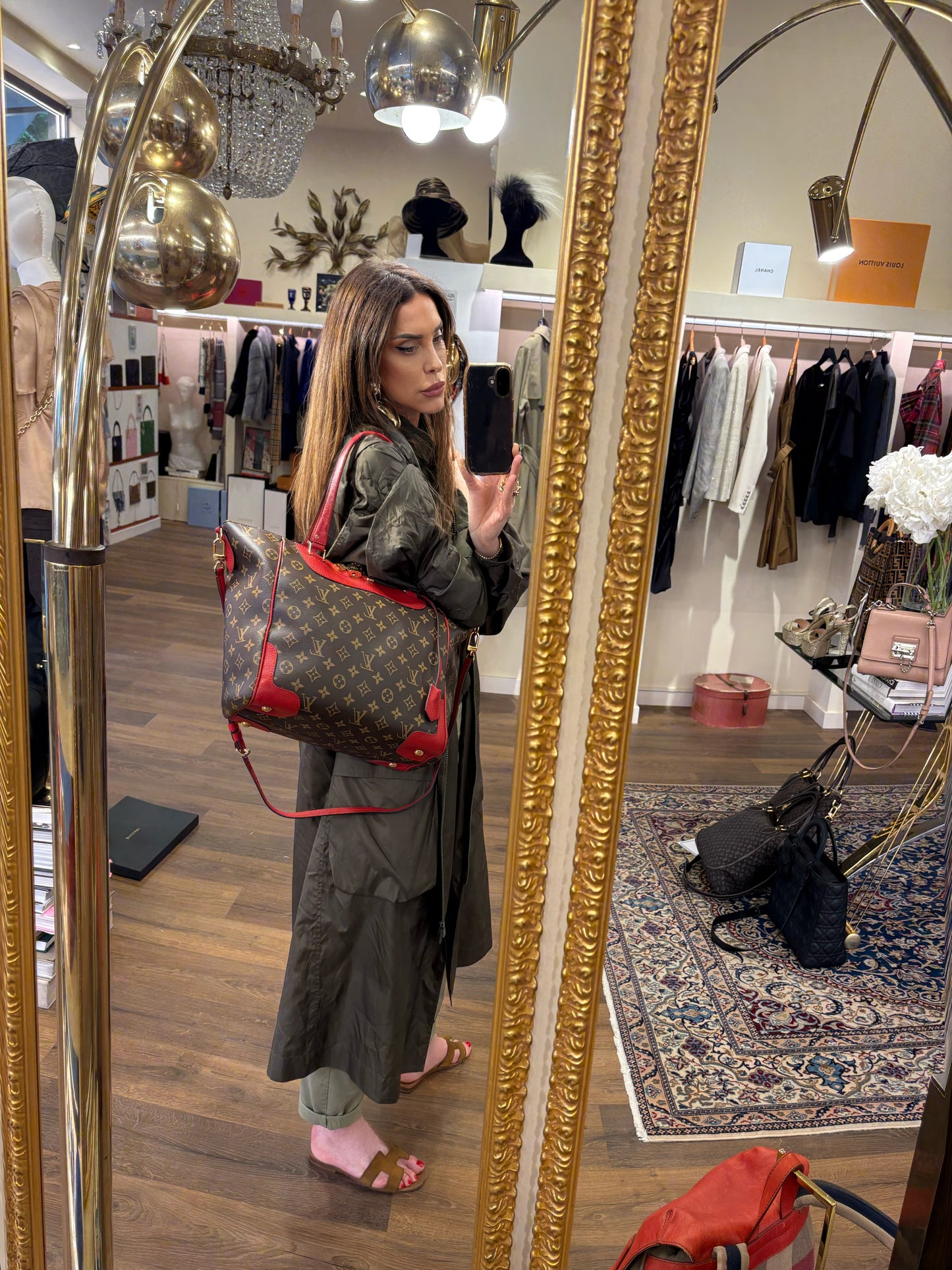 Louis Vuitton Estrela NM Monogram Cerise