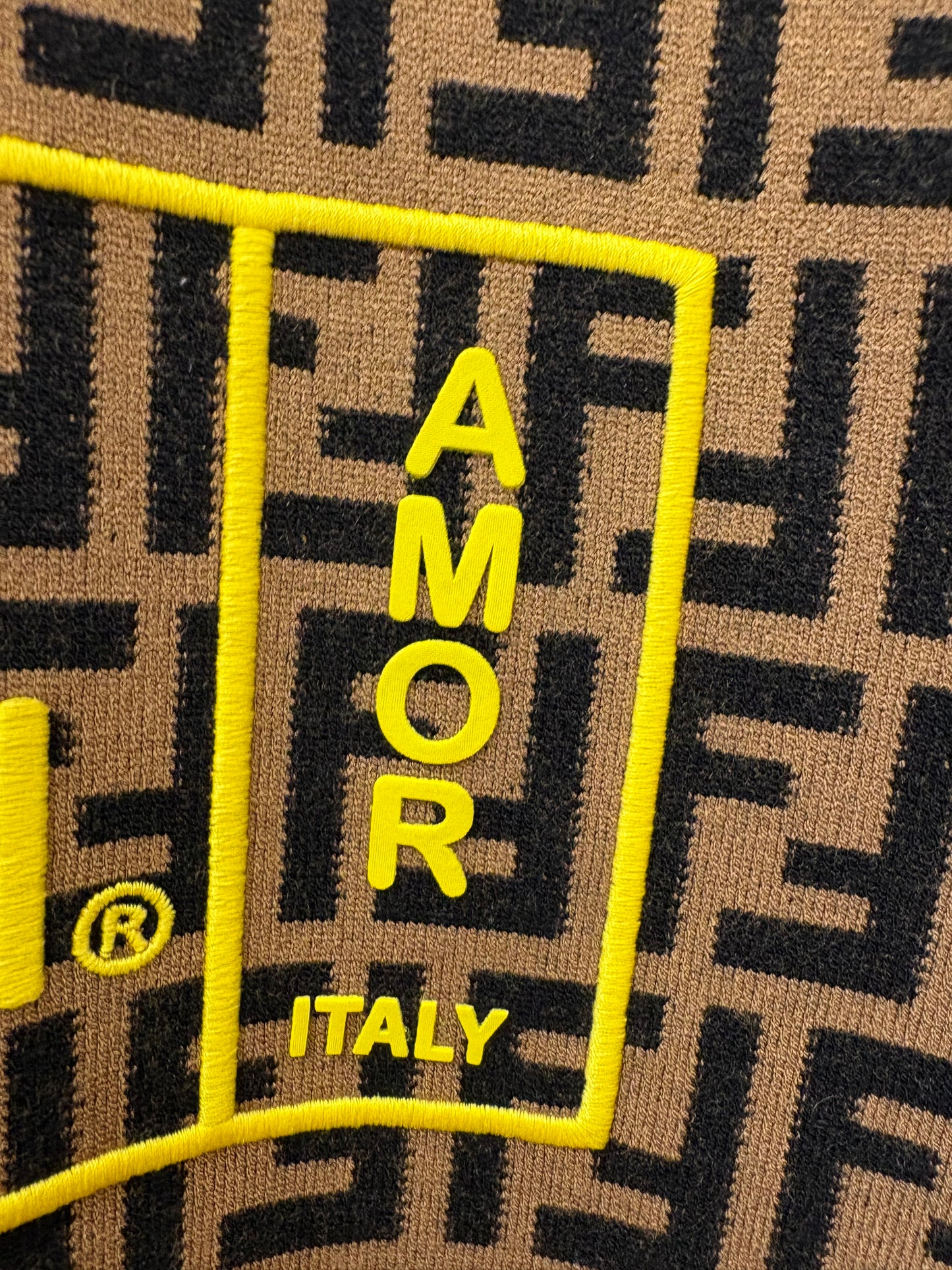 Fendi maglione   "Roma Amor" Monogram FF