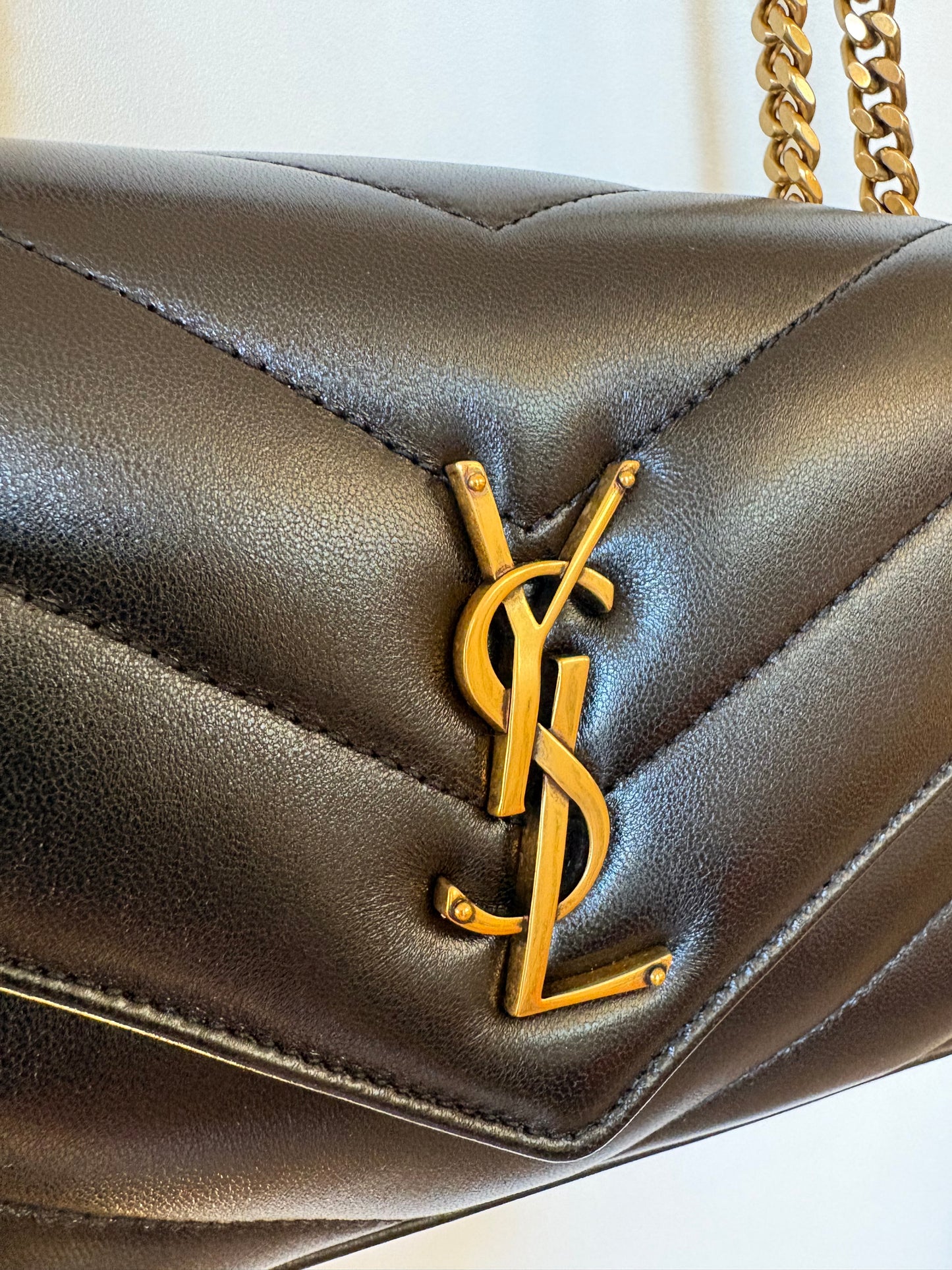 Ysl Loulou small pelle  di agnello trapuntata  . Nuova