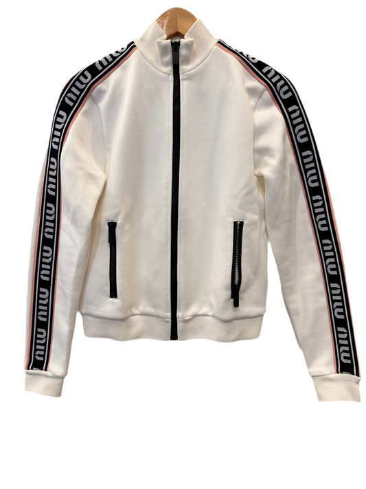 Felpa con decorazioni maniche