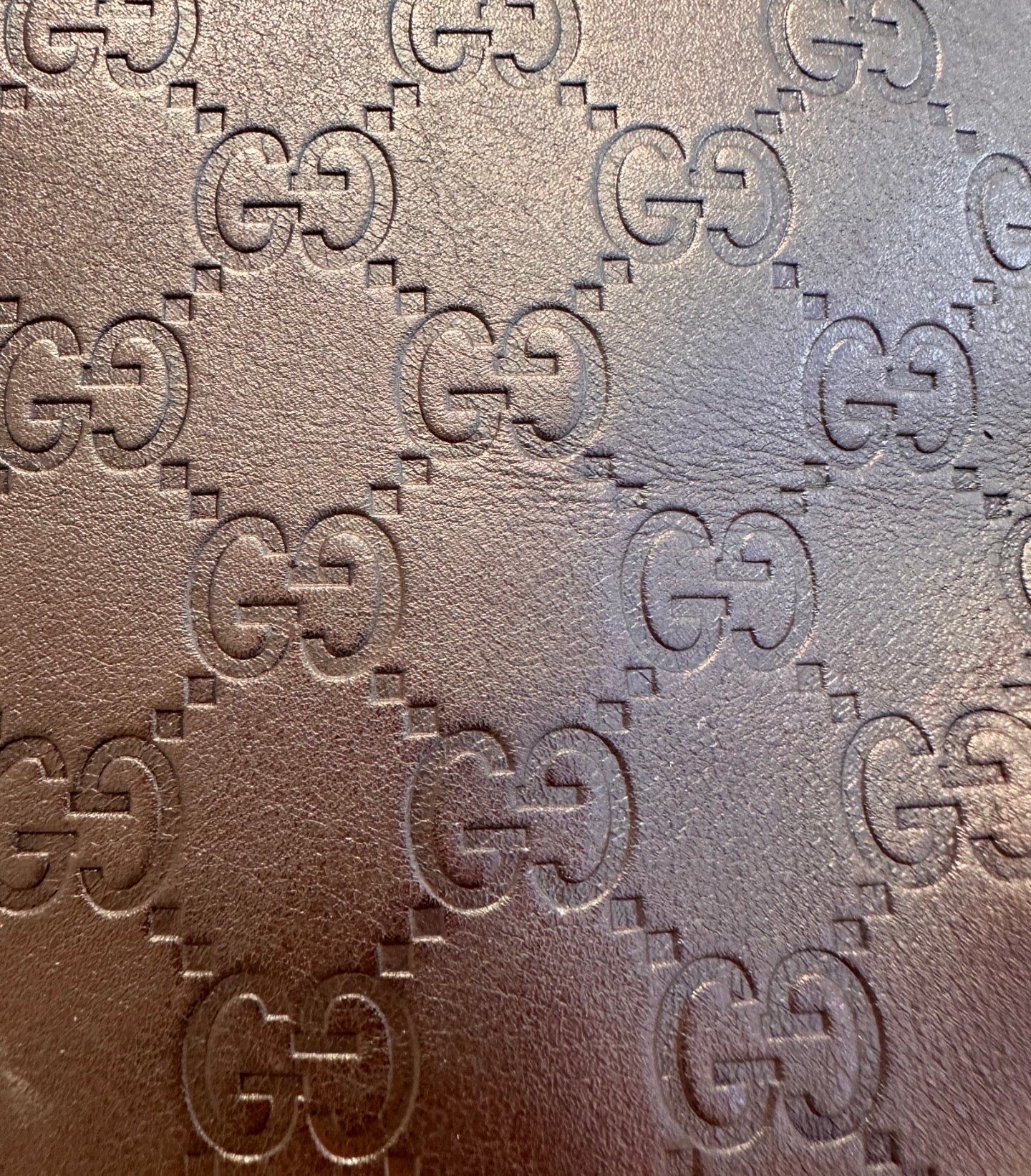 Gucci Creole borsa in pelle guccissima e morsetti dorati