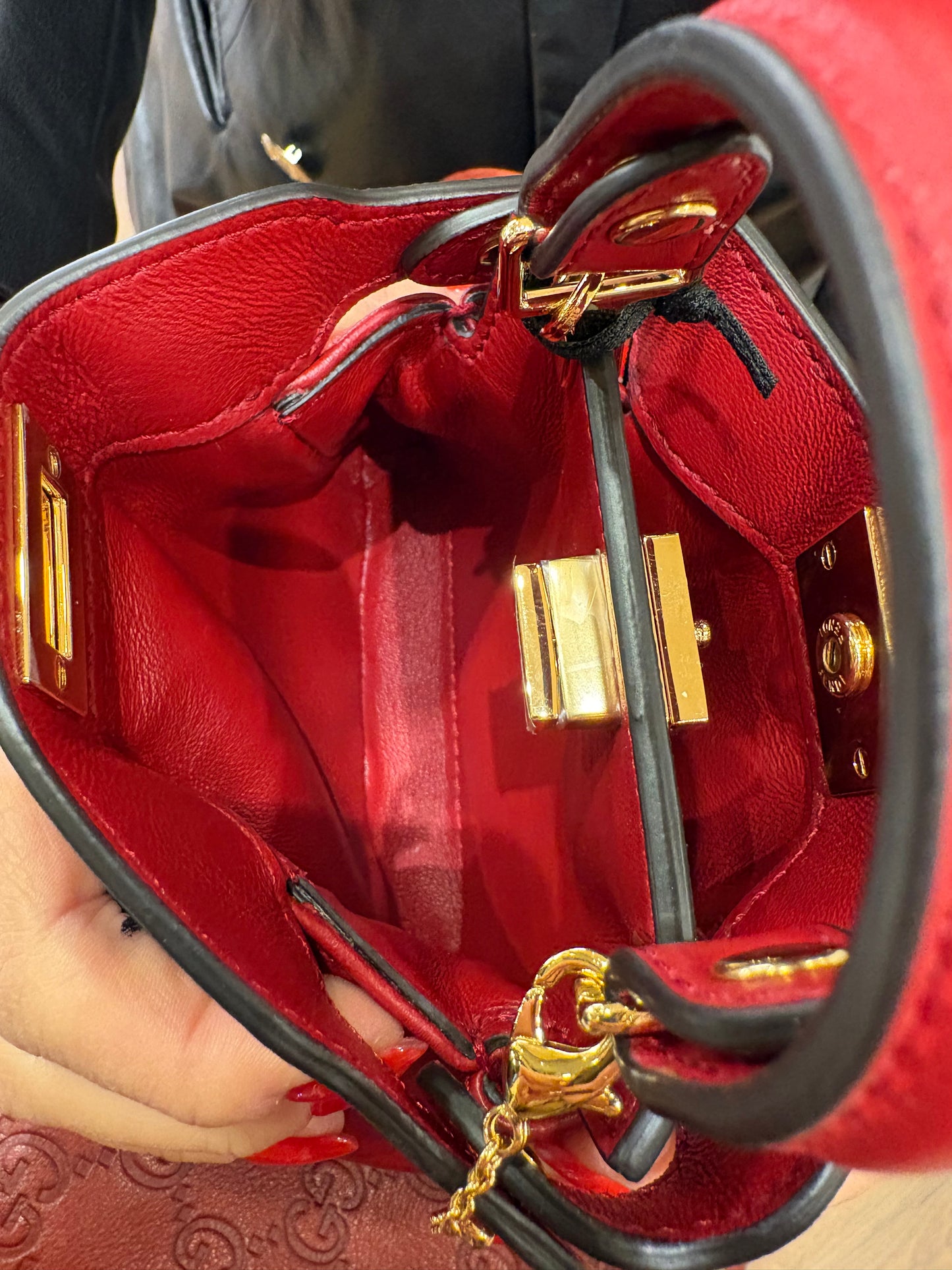 Fendi Nano Peekaboo nuova