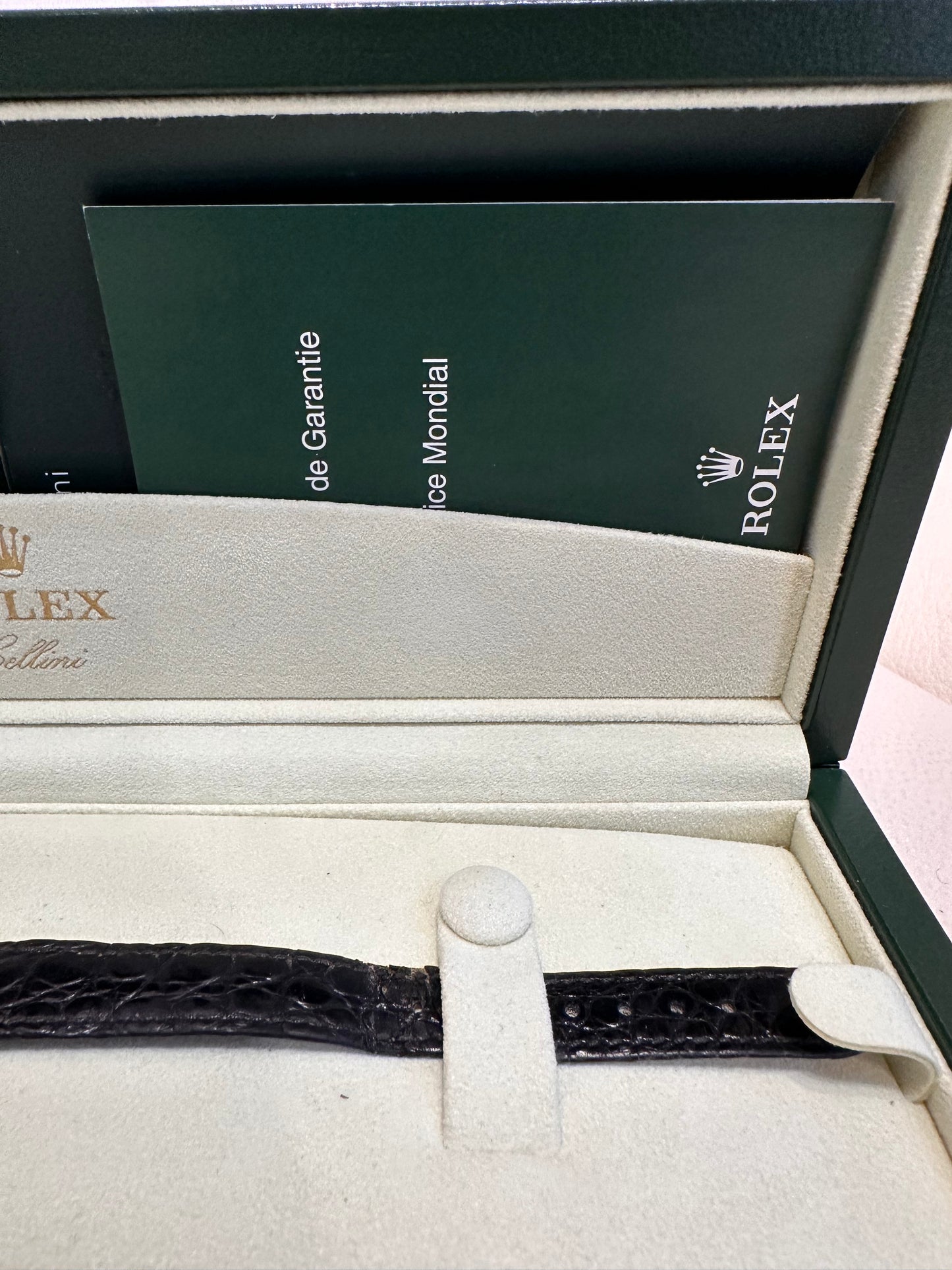 Rolex Cellini donna in oro 18kt full set