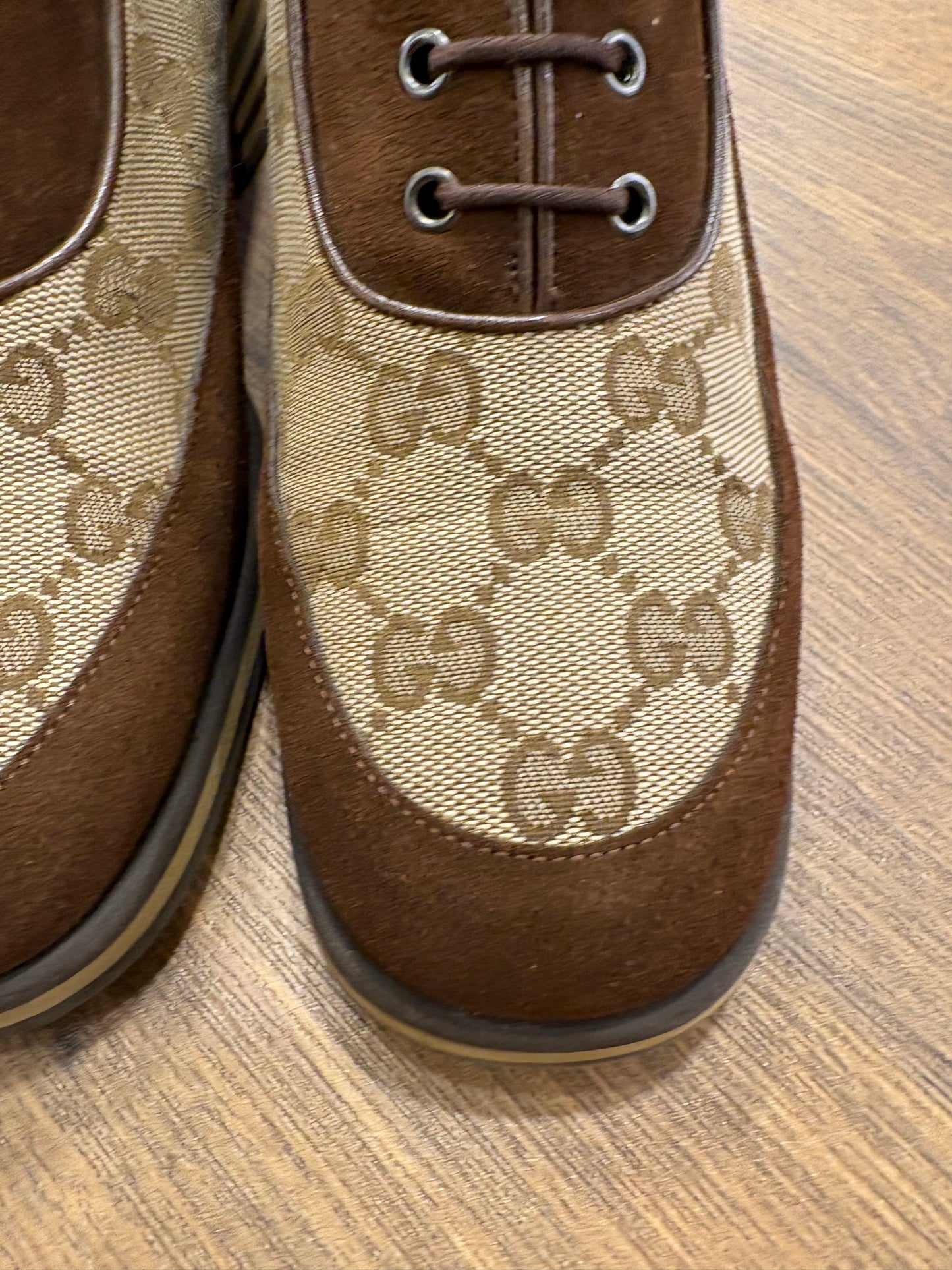 Gucci Thompson Derby GG canvas 36,5