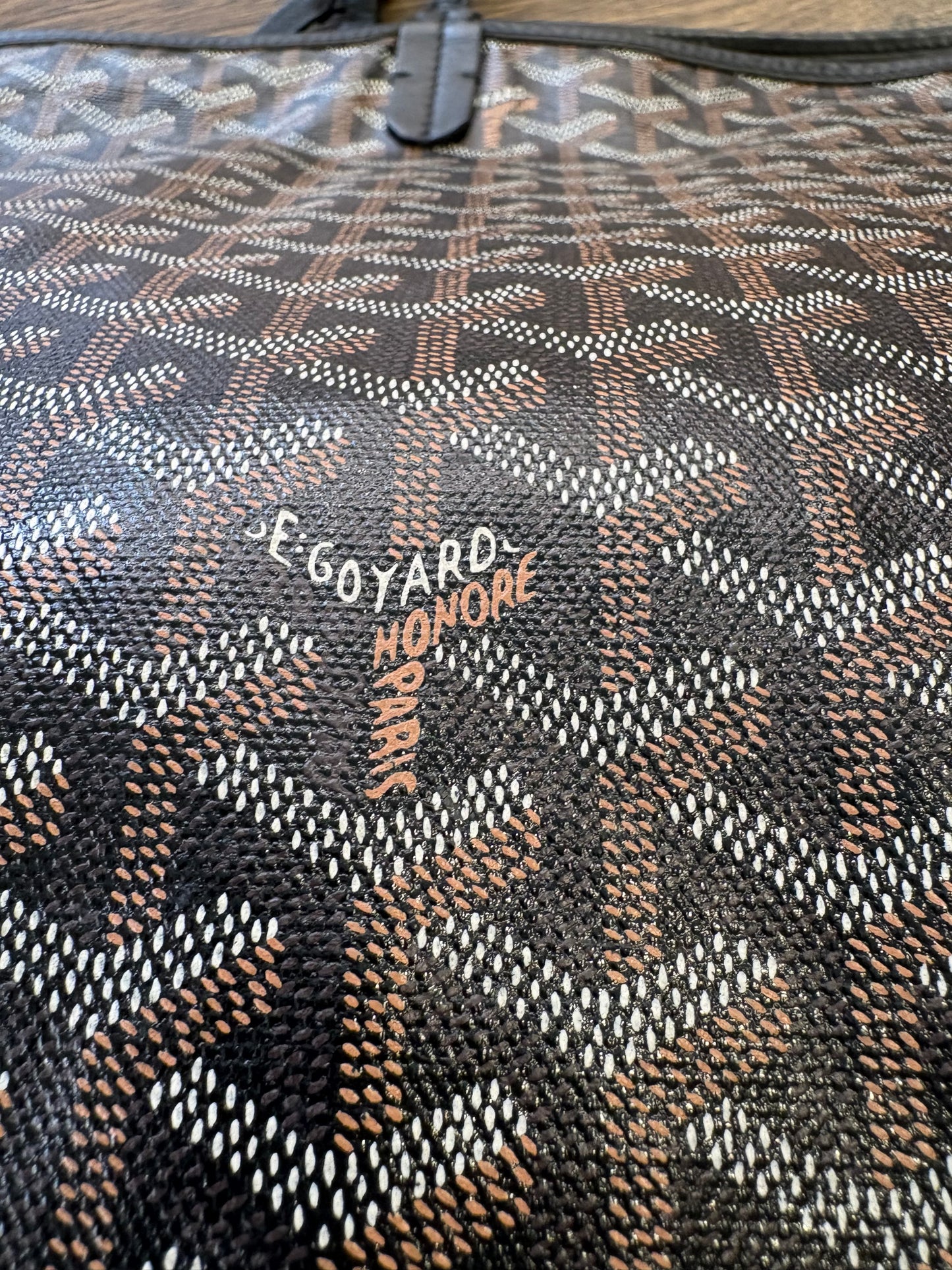 Goyard Saint Louis GM nero/marrone