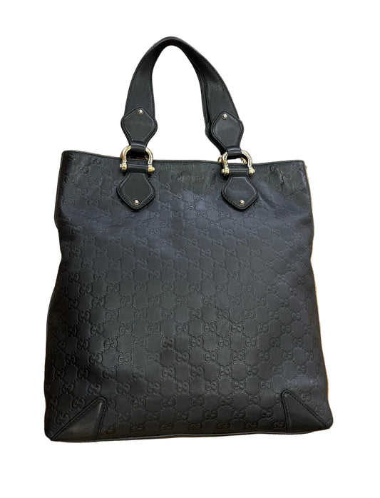 Gucci tote a spalla in pelle motivo GG