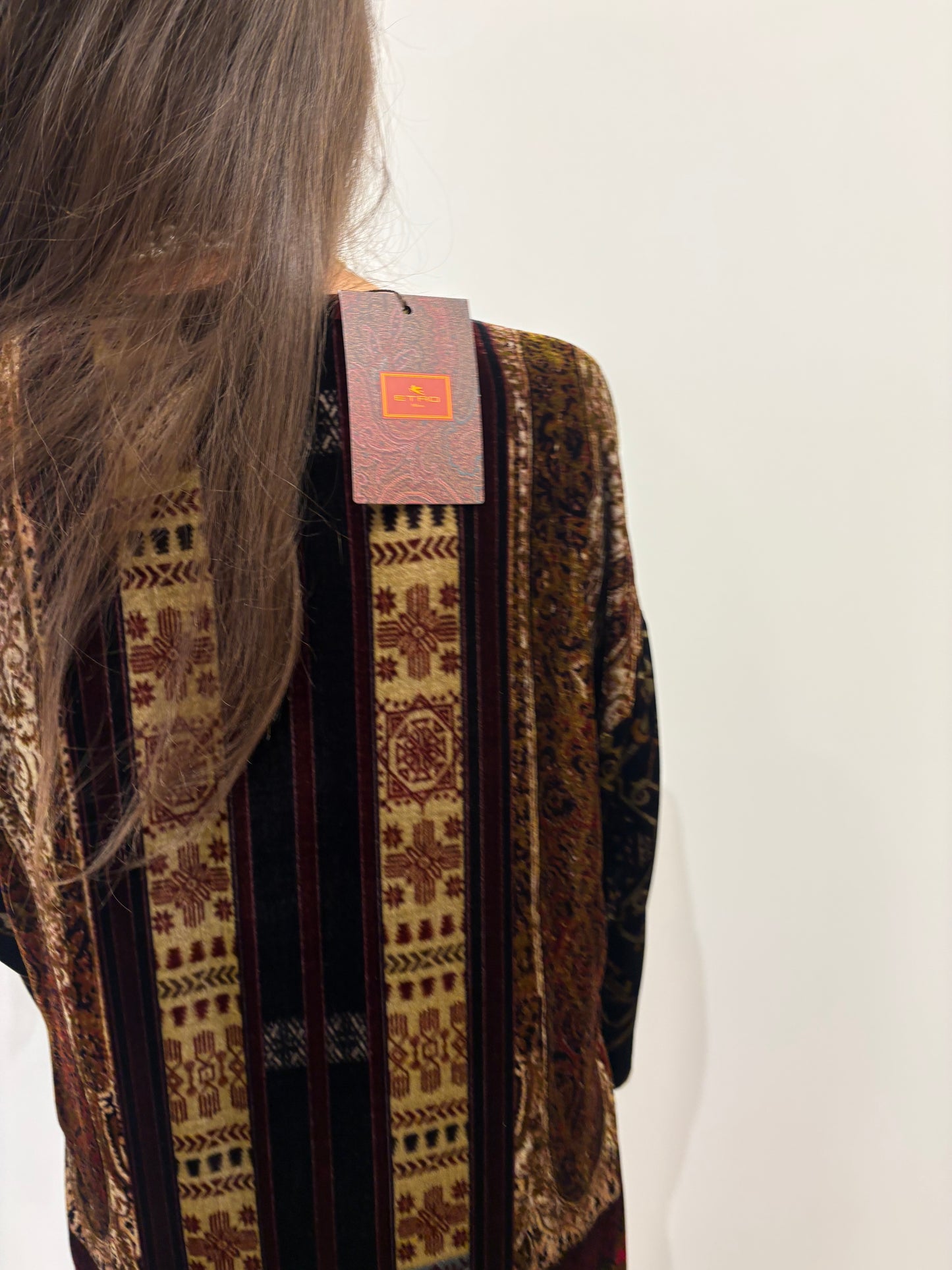 Etro soprabito velluto tgM nuovo