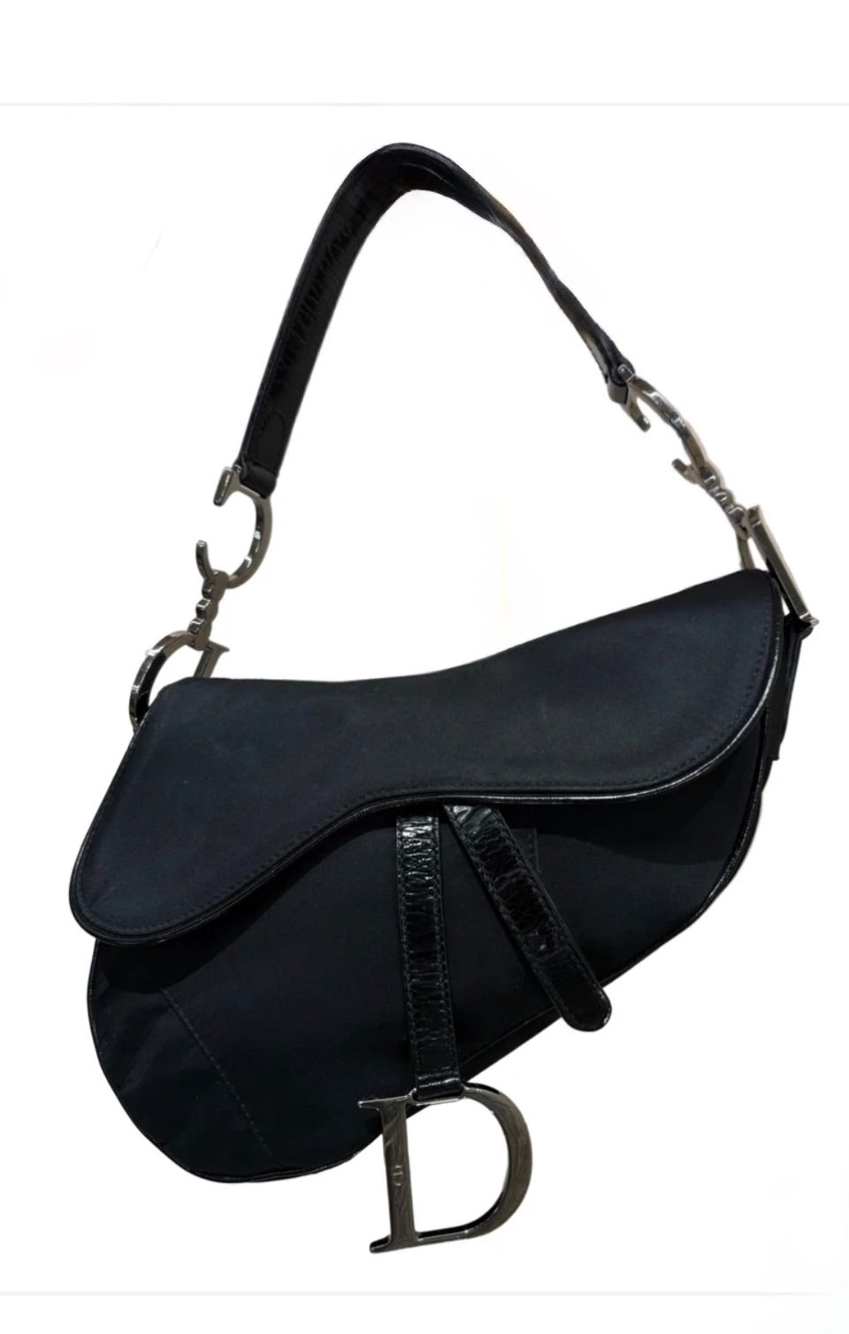 Dior Saddle in tela e pelle. Vintage