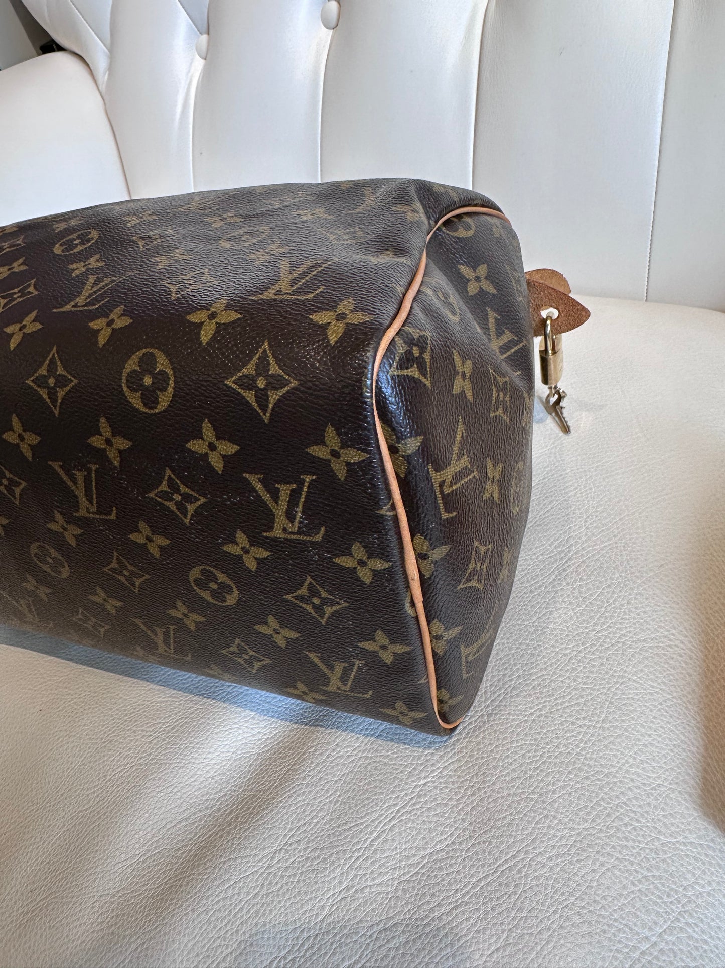 Louis Vuitton Speedy 30 con tracolla