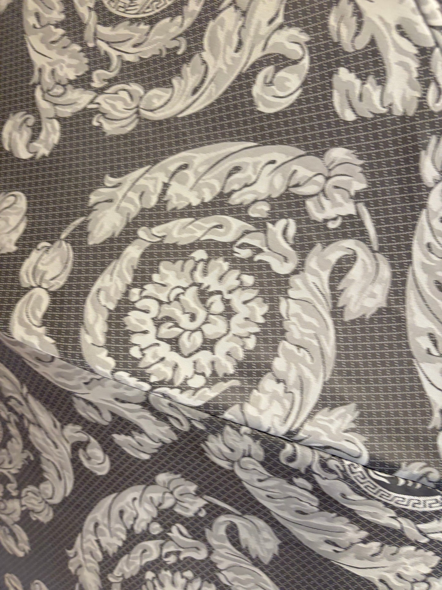 Versace ombrello barocco meduse grigio. Nuovo