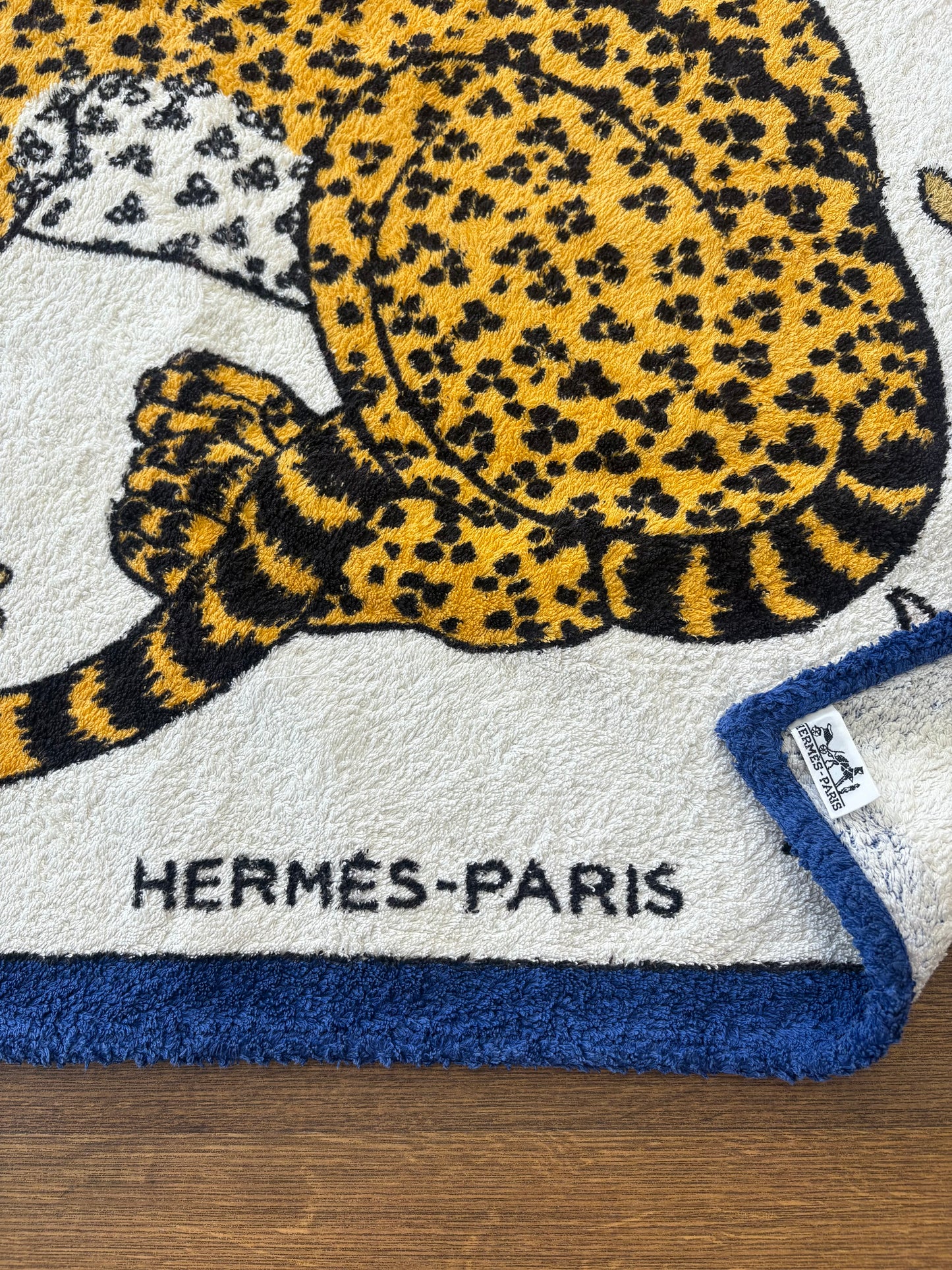 Hermès telo mare Léopards