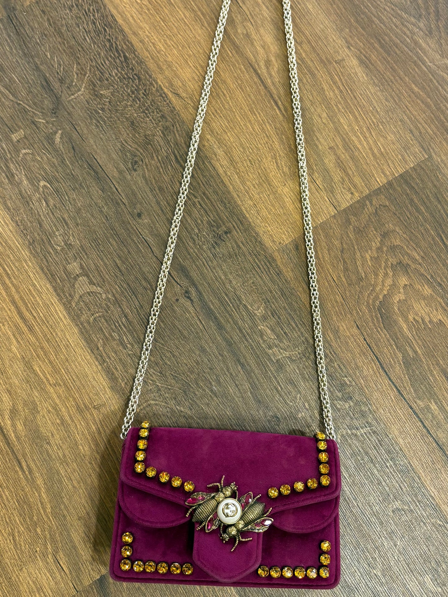 Gucci Dionysus Mini Bee Embroidered con ape e cristalli edizione limitata