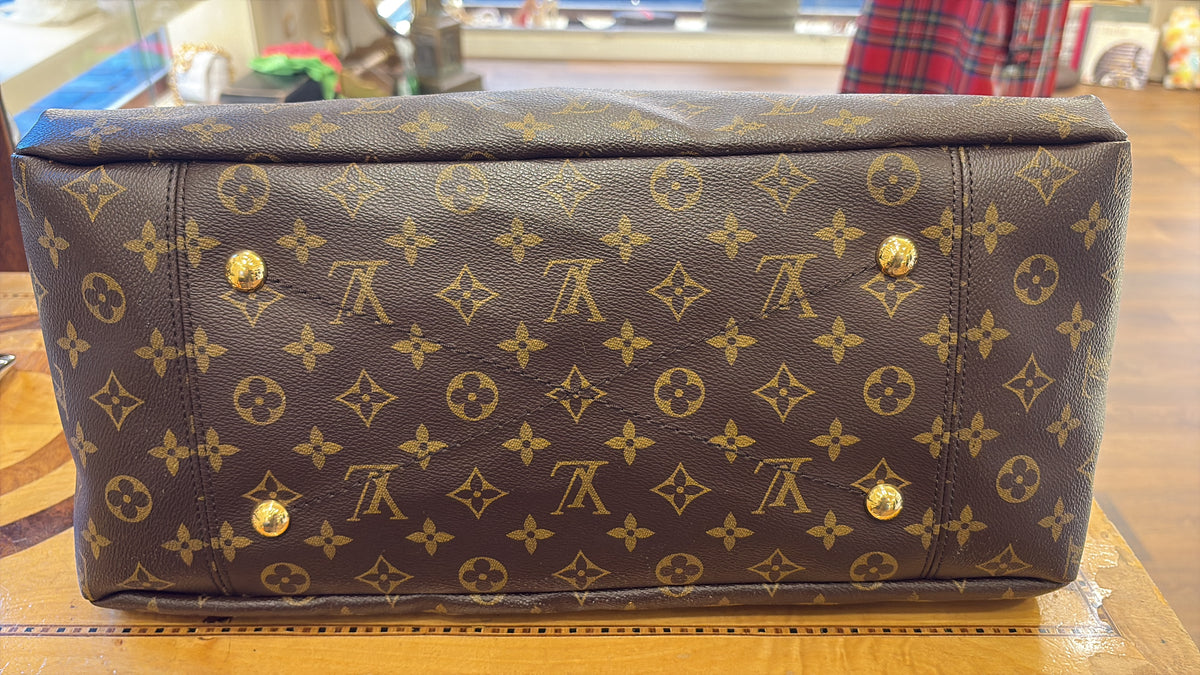 Louis Vuitton Artsy Gm Borsa Hobo in tela monogram e pelle più tracolla aggiuntiva inclusa