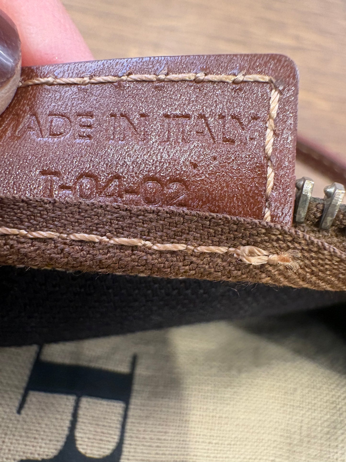 Burberry piccola borsa a spalla vintage