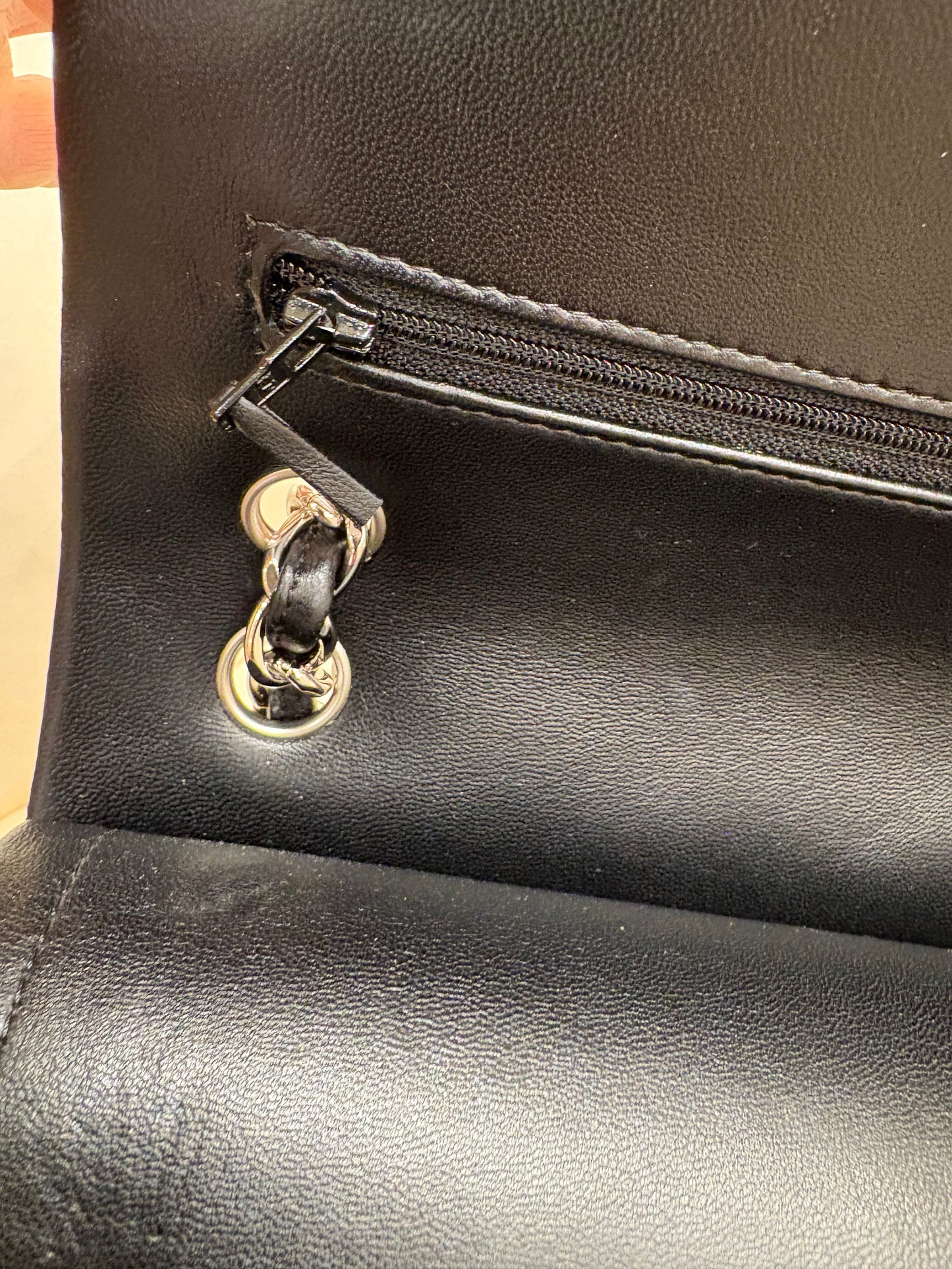 Chanel Jumbo in agnello nero