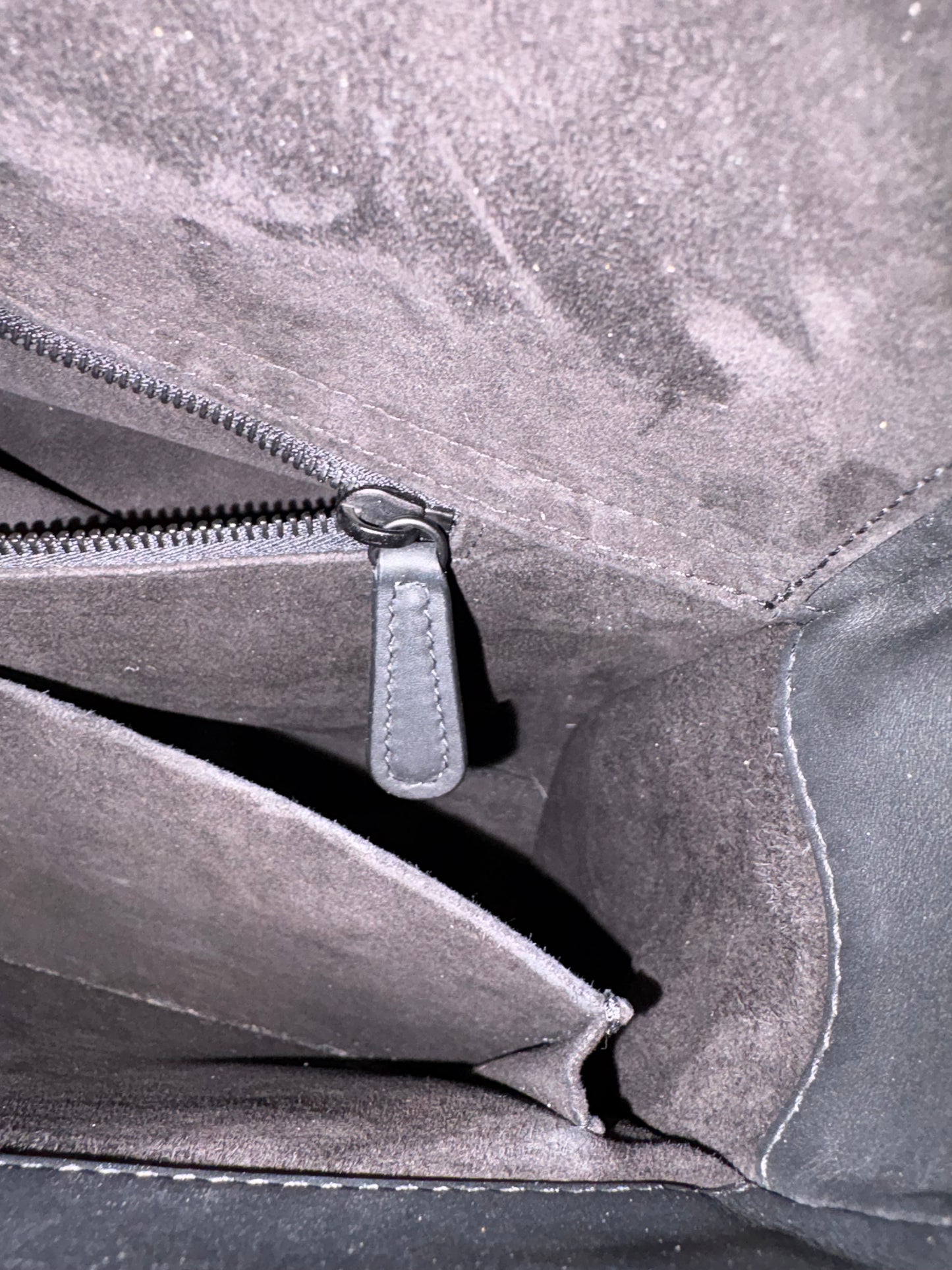 Lady Dior large in pelle ultra opaca cannage nero