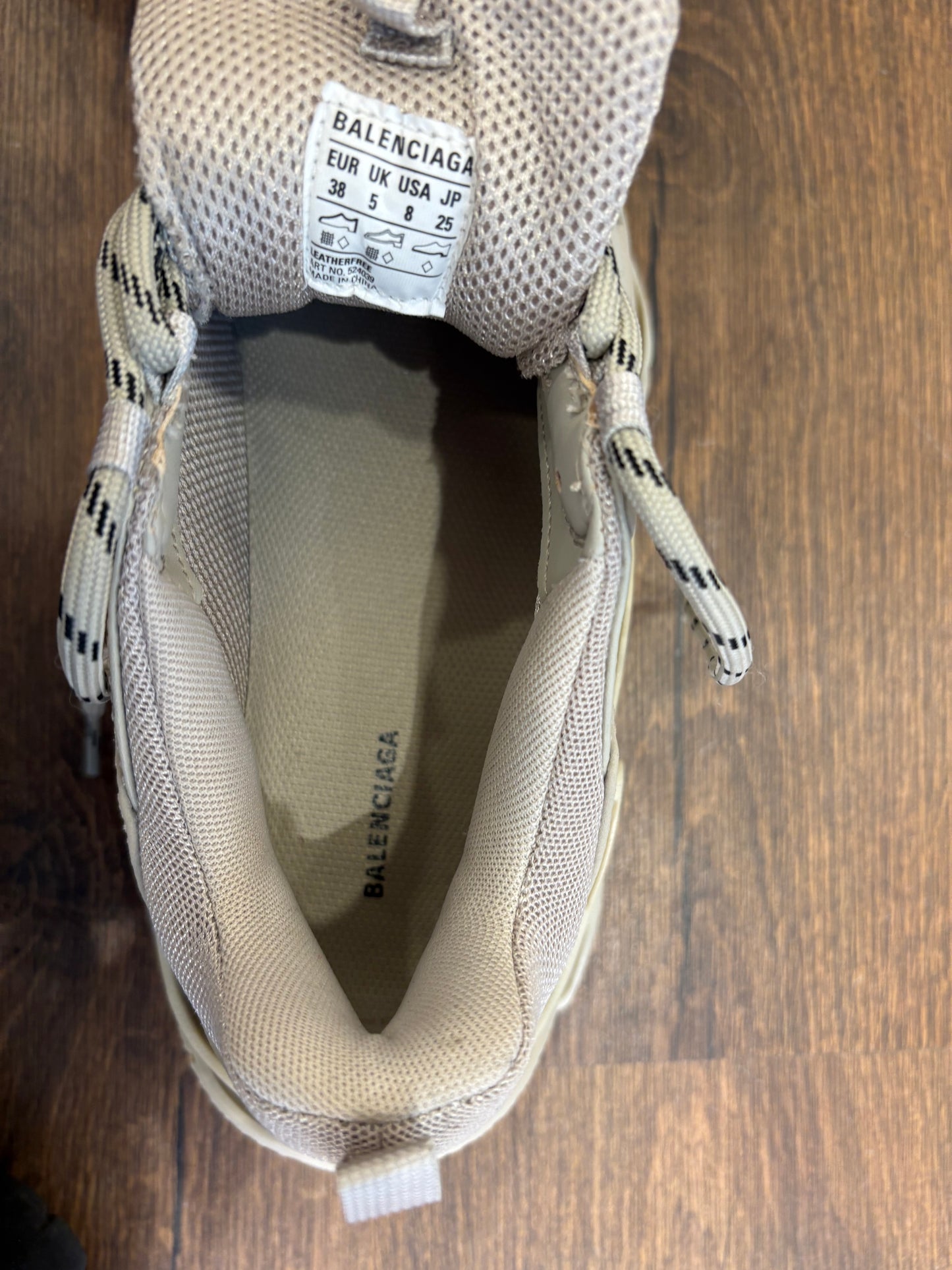 Balenciaga Sneakers beige 38 nuove