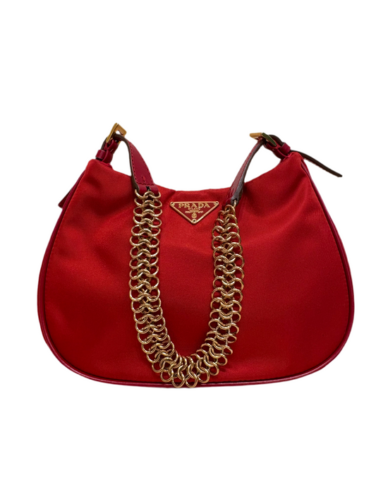 Prada mini bag nylon rosso