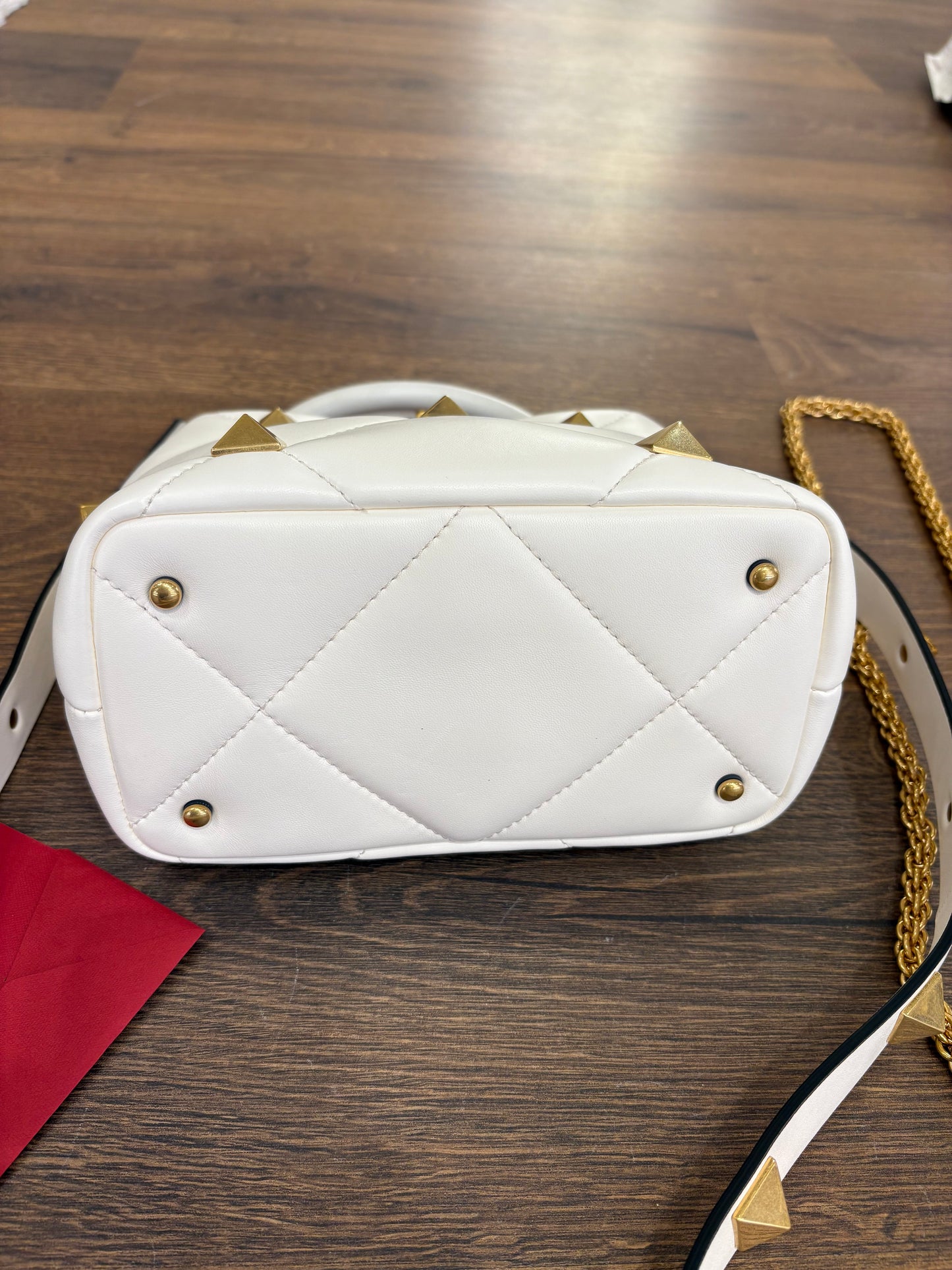Valentino Garavani borsa Roman Stud Small in Nappa. Nuovo