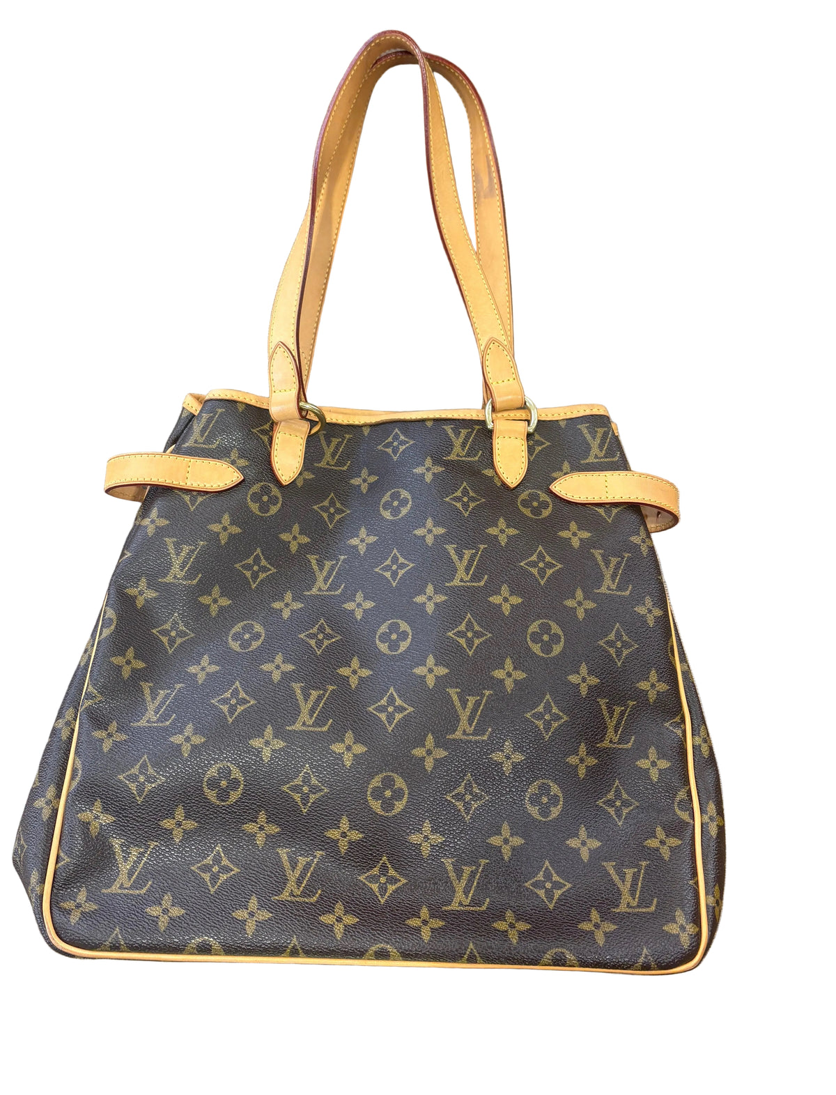 Louis Vuitton Batignolles Vertical in Tela Monogram e pelle
