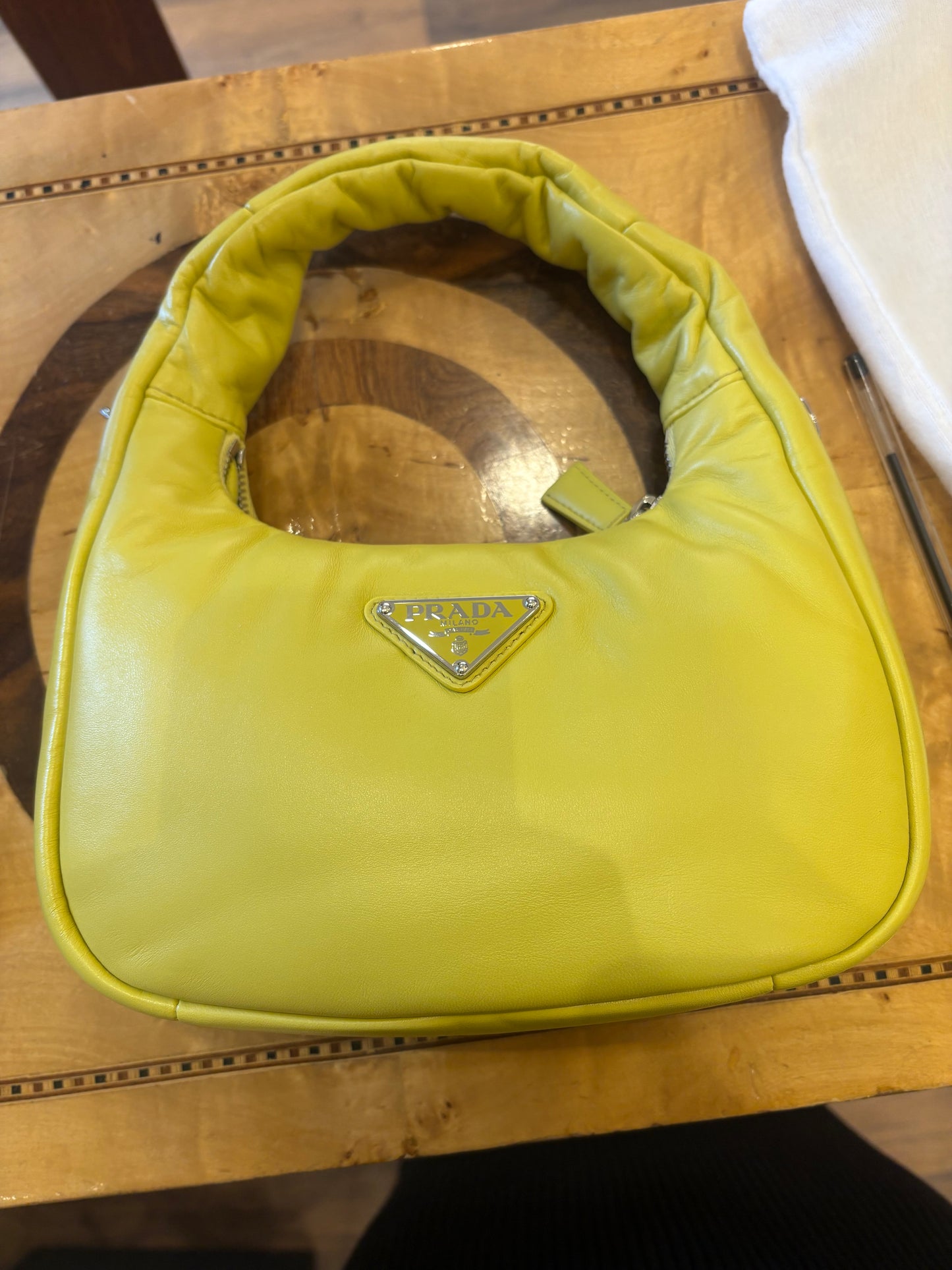 Prada borsa mini in nappa di pelle