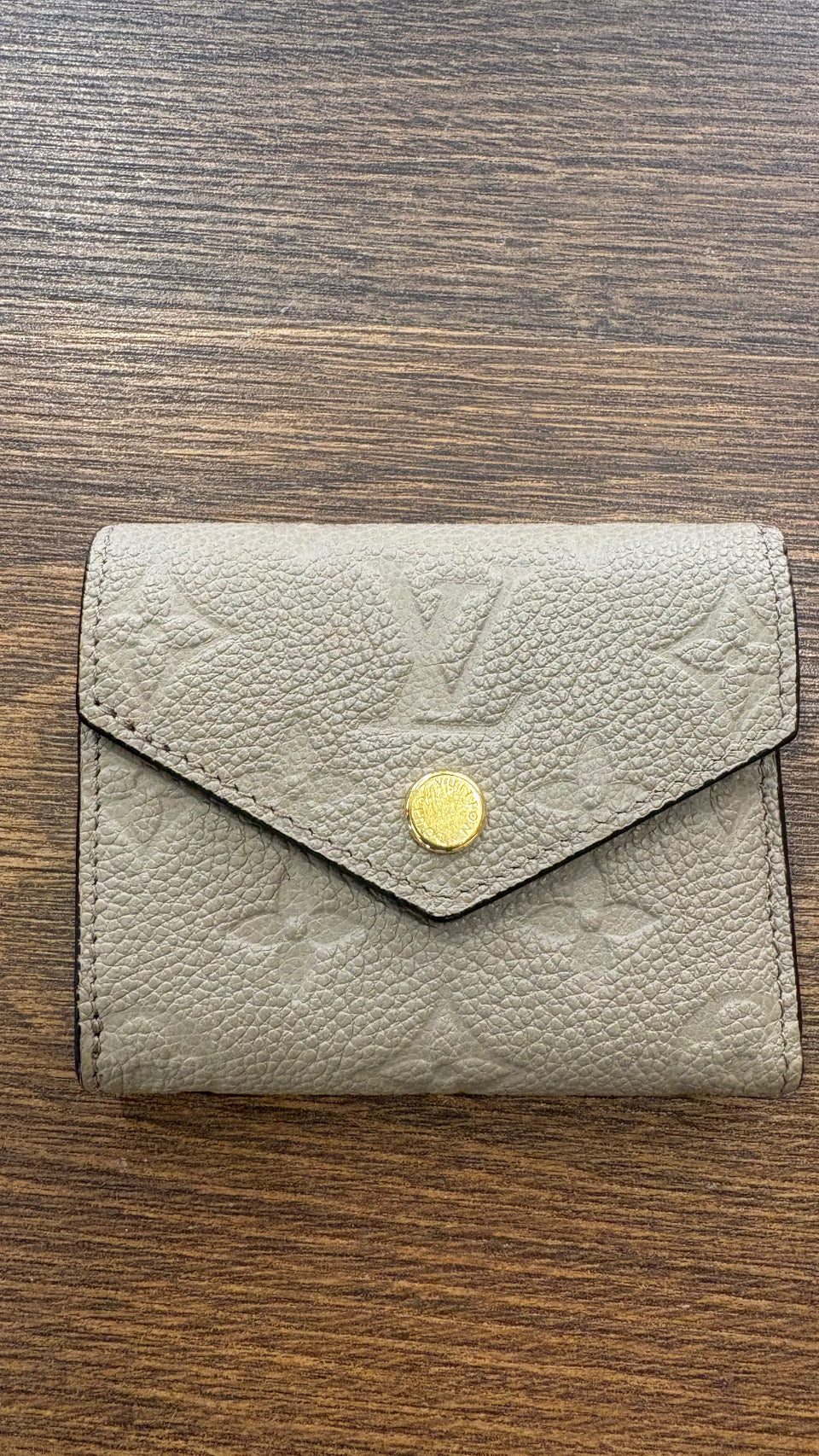 Louis Vuitton portafoglio Zoe in pelle