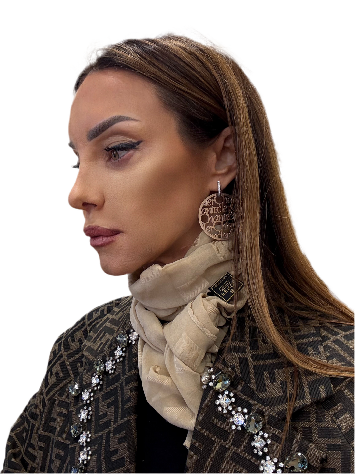 Chantecler orecchini oro rosa e diamanti