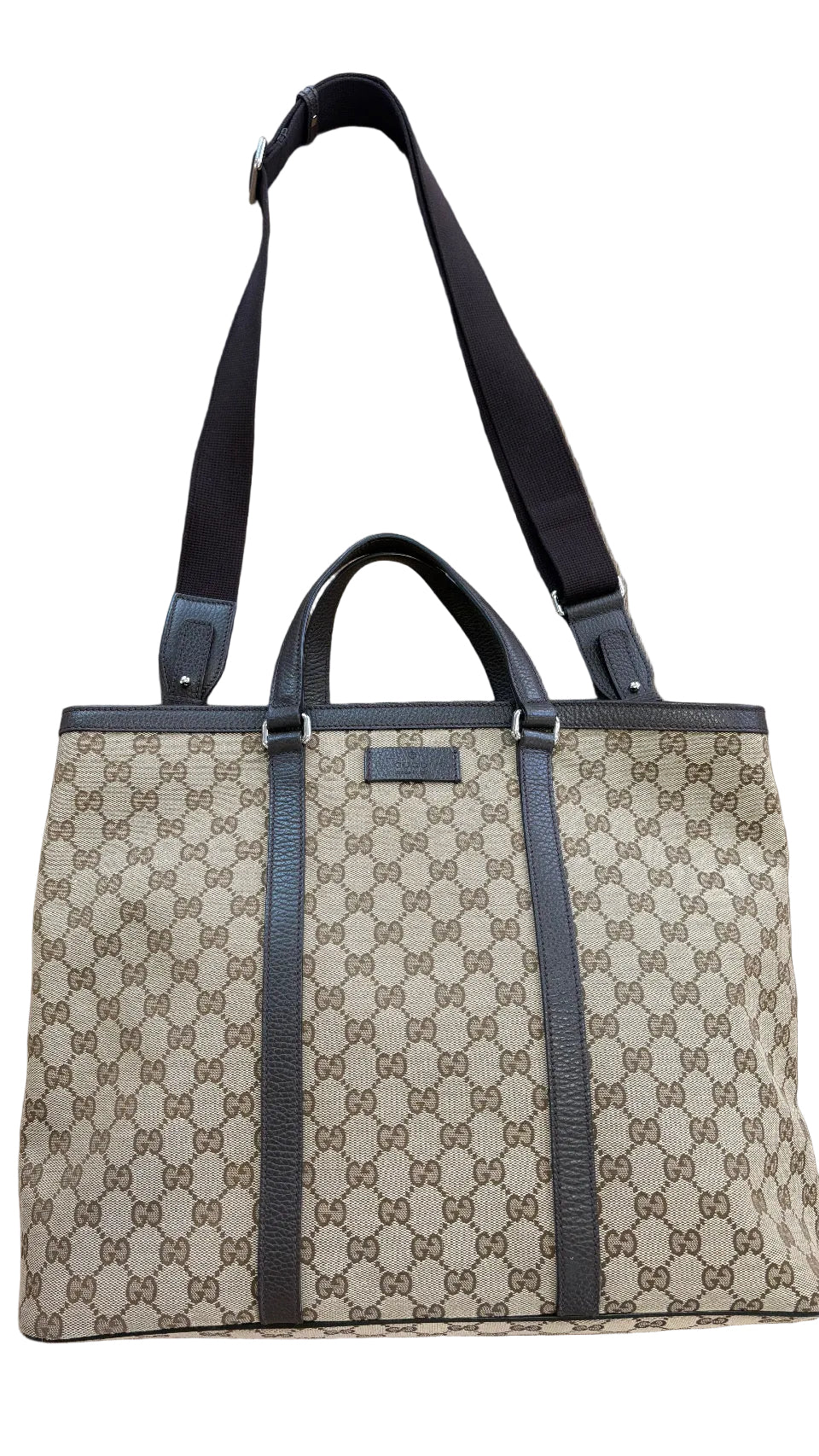 Borsa Tote Gucci Joy Canvas GG Supreme con Tracolla