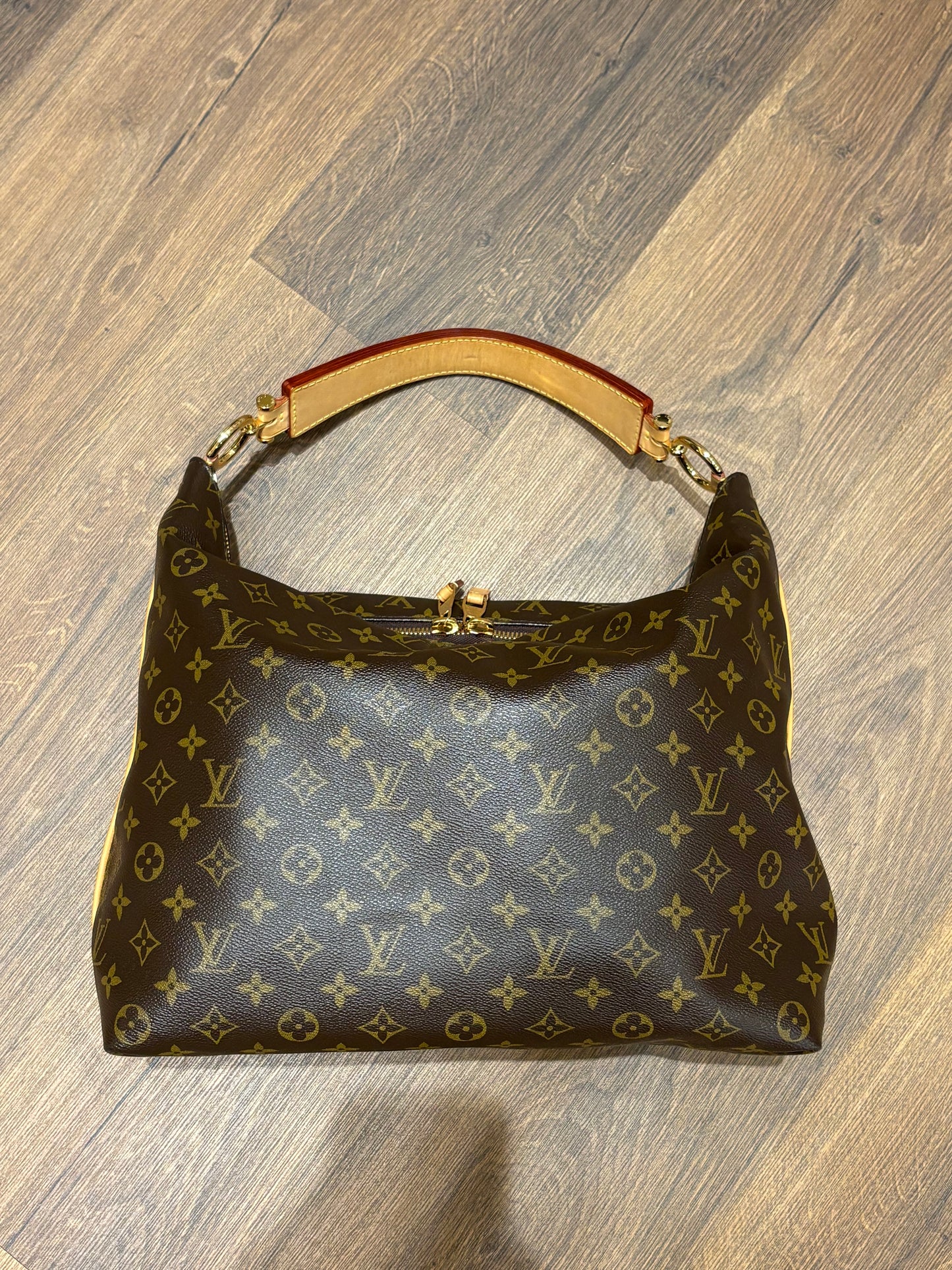 Borsa Hobo Louis Vuitton Sully MM in Tela Monogram