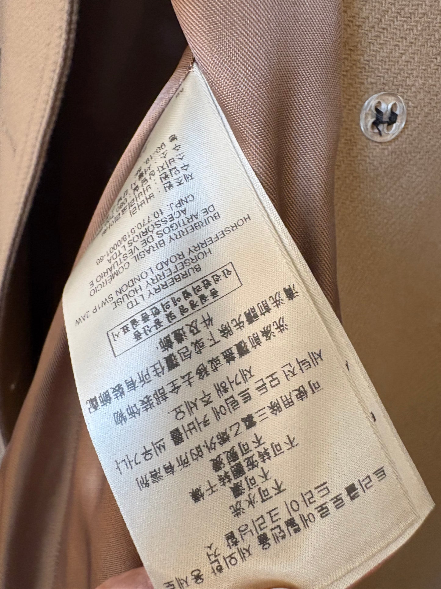 Burberry Brit trench coat lana